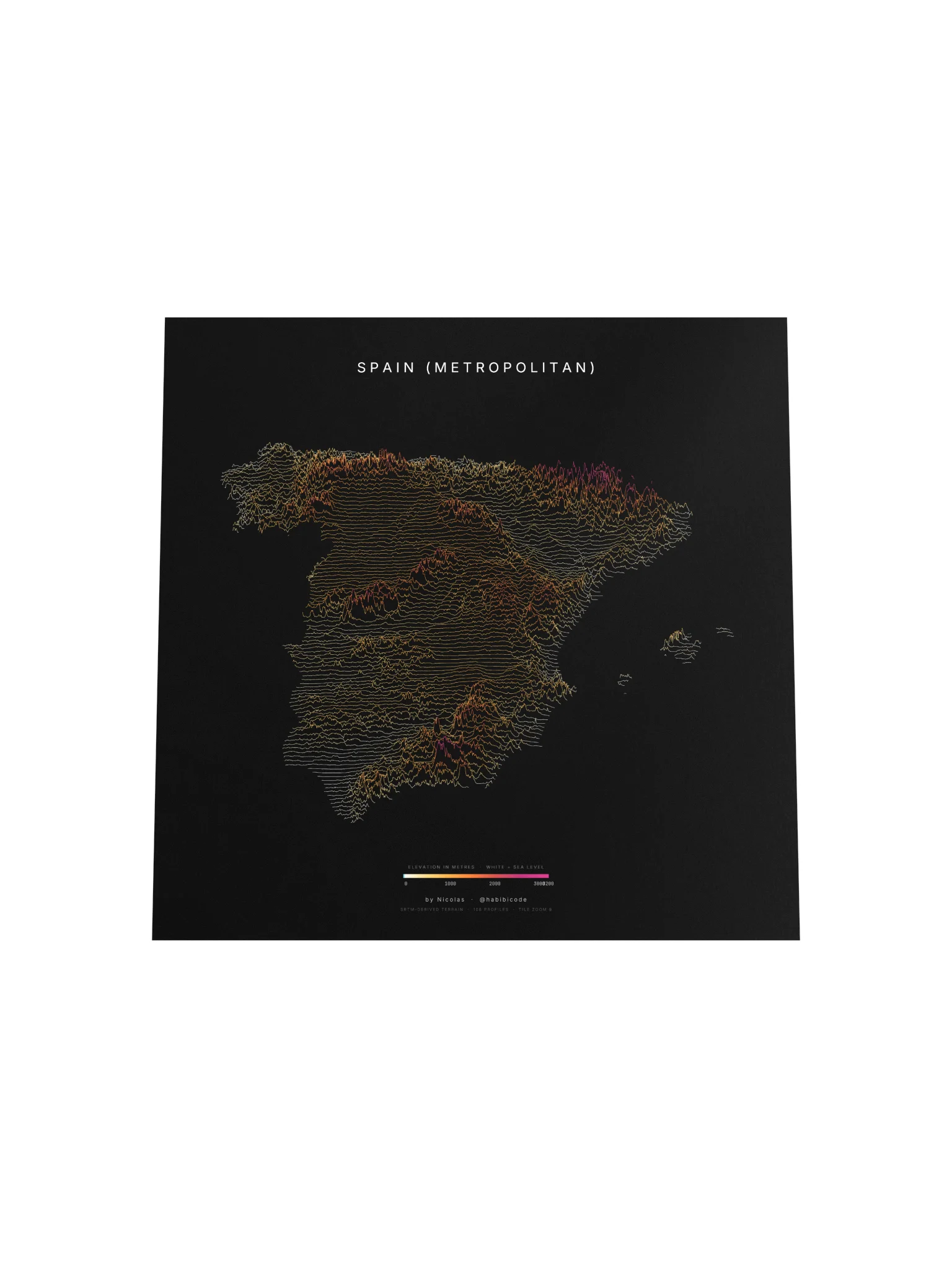 Ridgeline Poster - Spain (Metropolitan) product image (4)