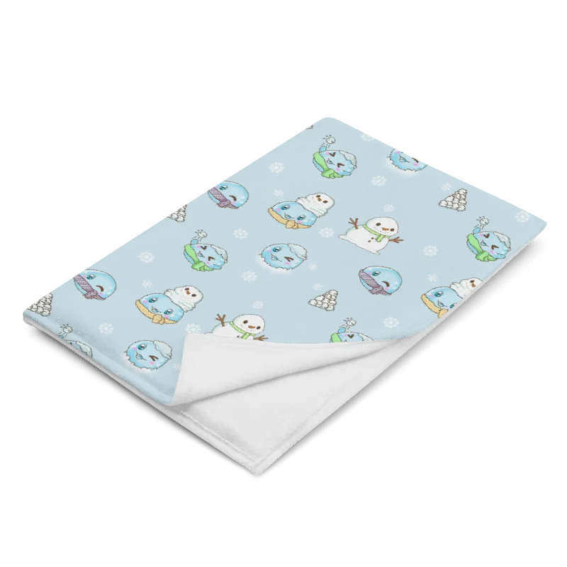Snow Slime Throw Blanket product image (6)