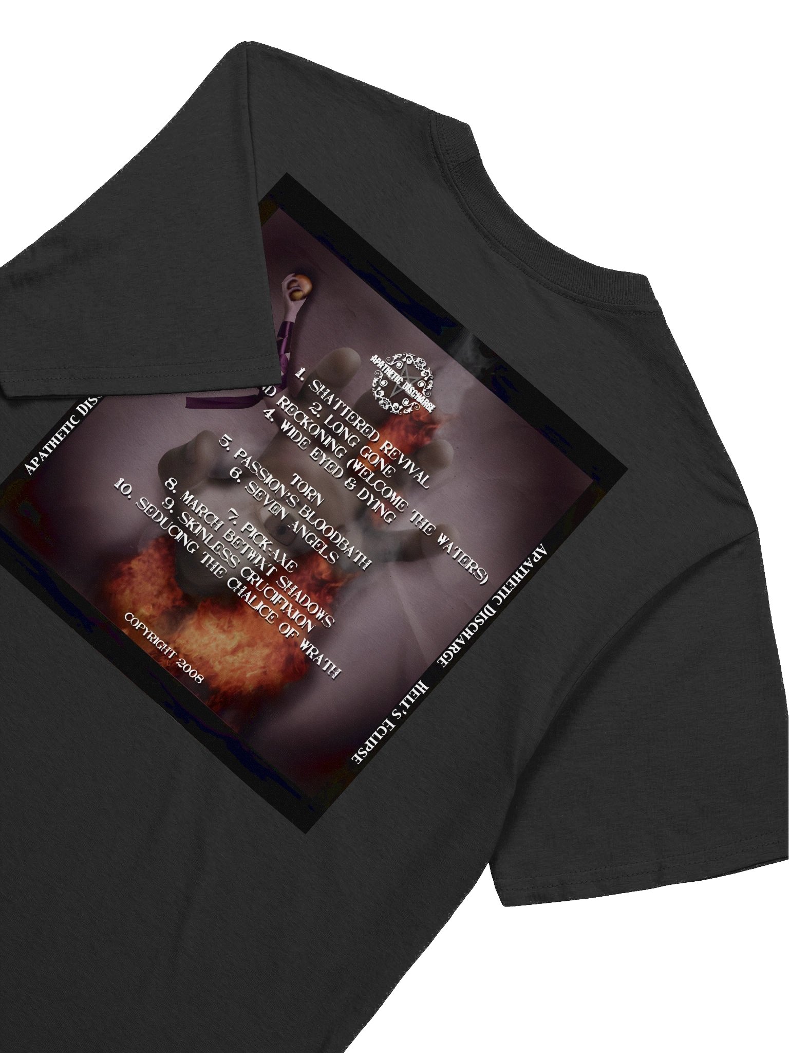 Apathetic Discharge "Hells Eclipse" Art T-Shirt product image (8)