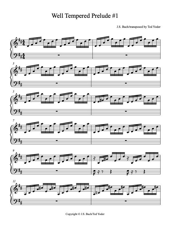 Well Tempered Prelude product image (1)