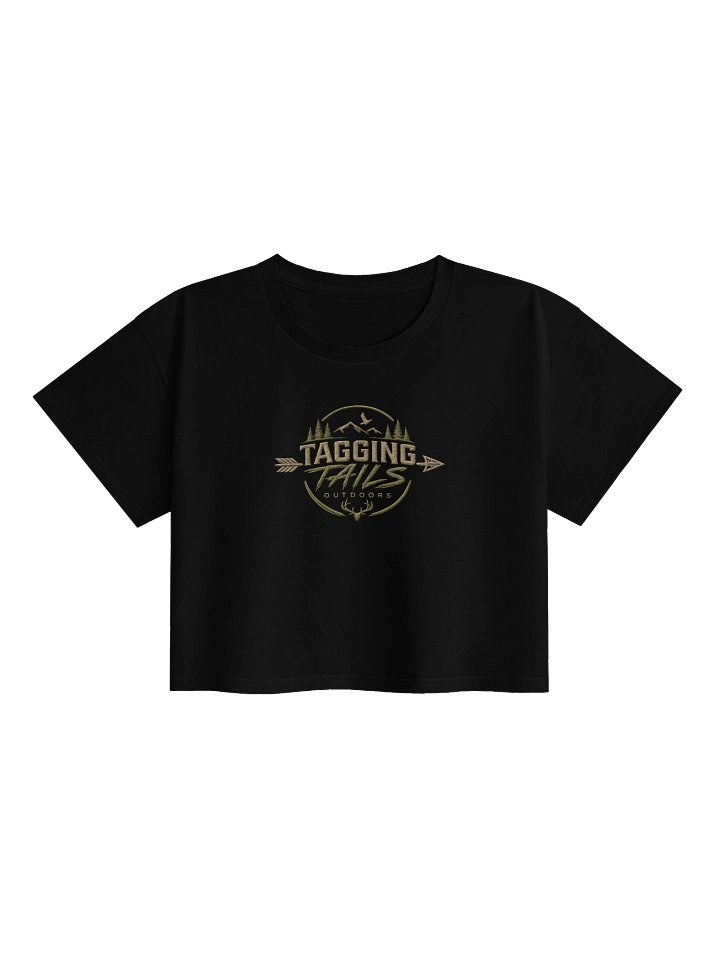 Tagging Tails Outdoors Logo Crop Top product image (4)