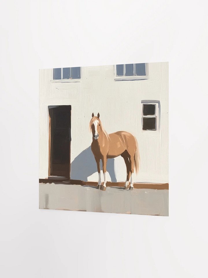 Modern Farmhouse: Brown Horse V Art Print product image (2)