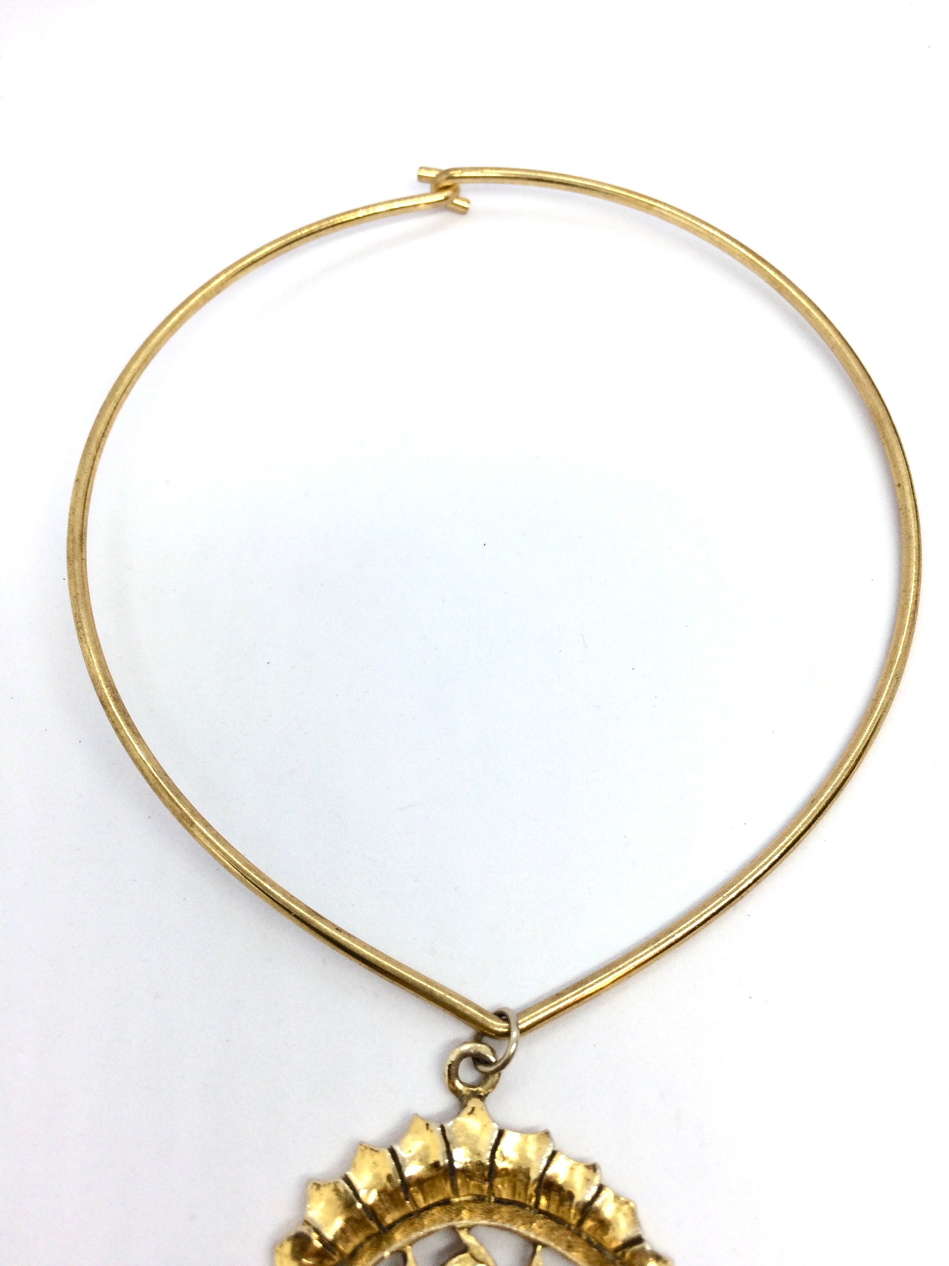 Etruscan Garden Torque Necklace product image (9)