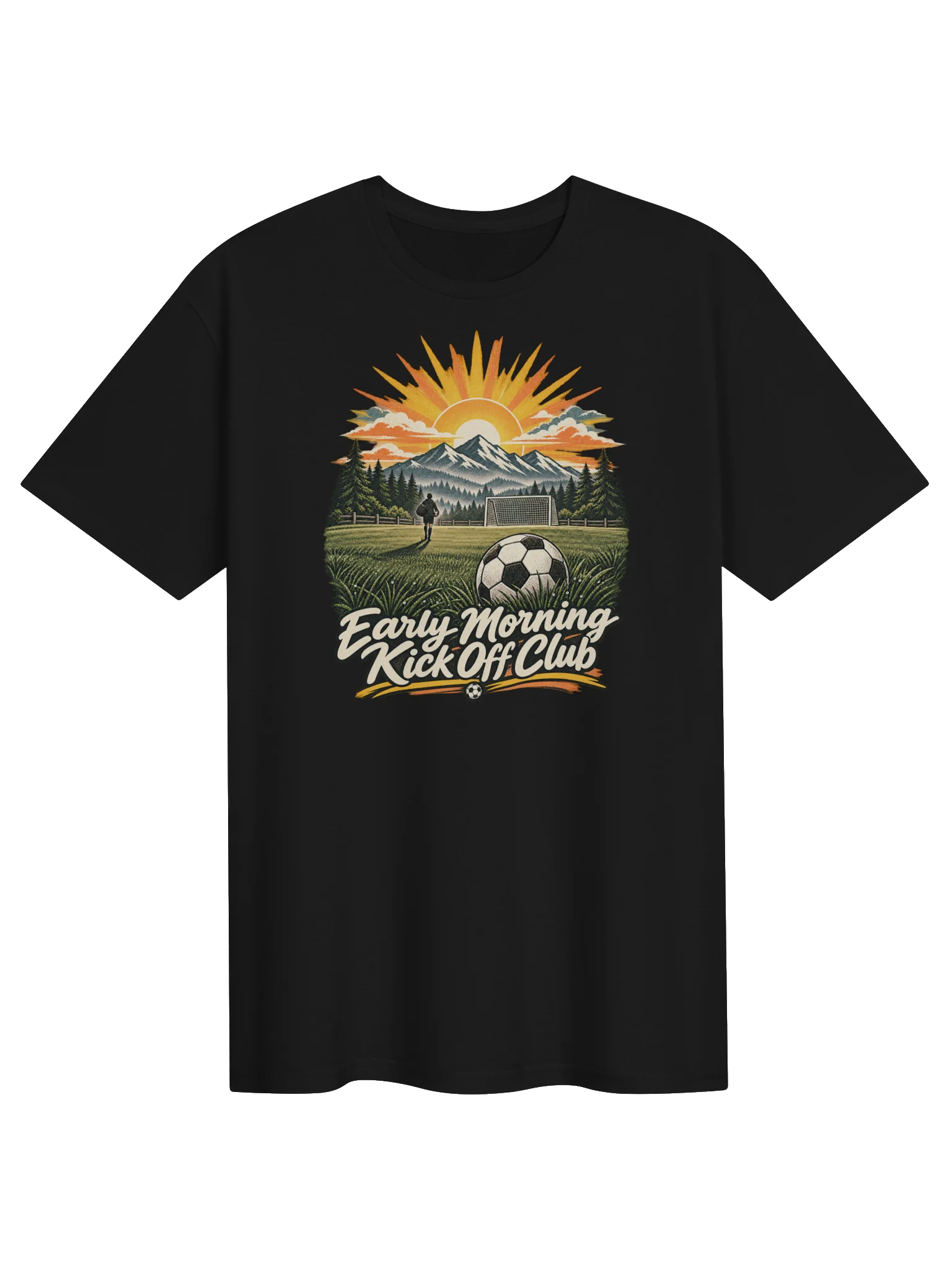 Early Morning Kick Off Club Soccer Tee product image (2)
