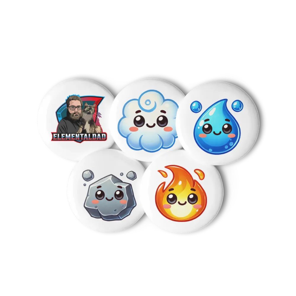 Elemental Pin Badges product image (6)