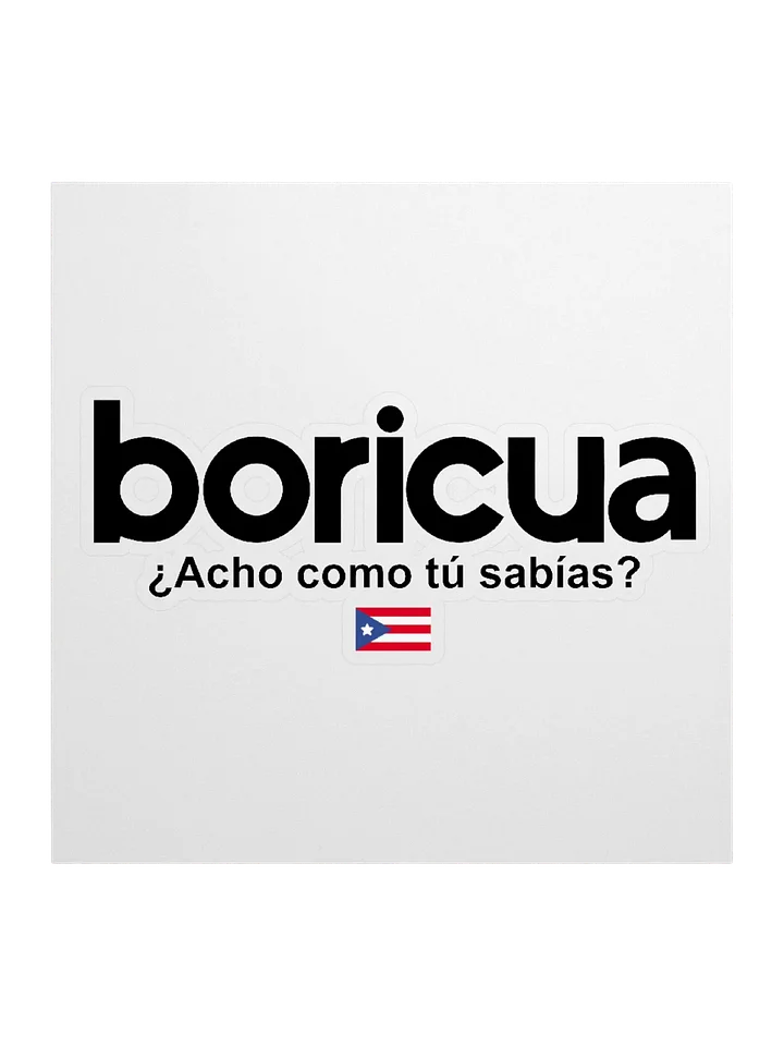 Boricua Sticker product image (1)