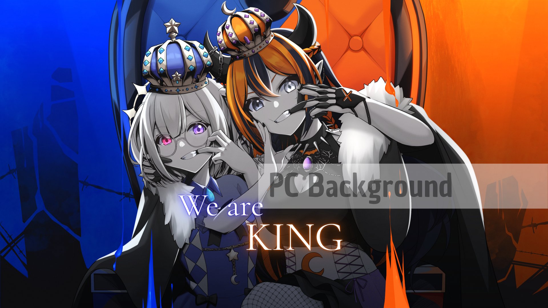Digital Backgrounds - ''KING'' LightHoshiko & Mistiplayer product image (1)