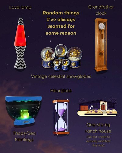What's a random object you've always wanted?