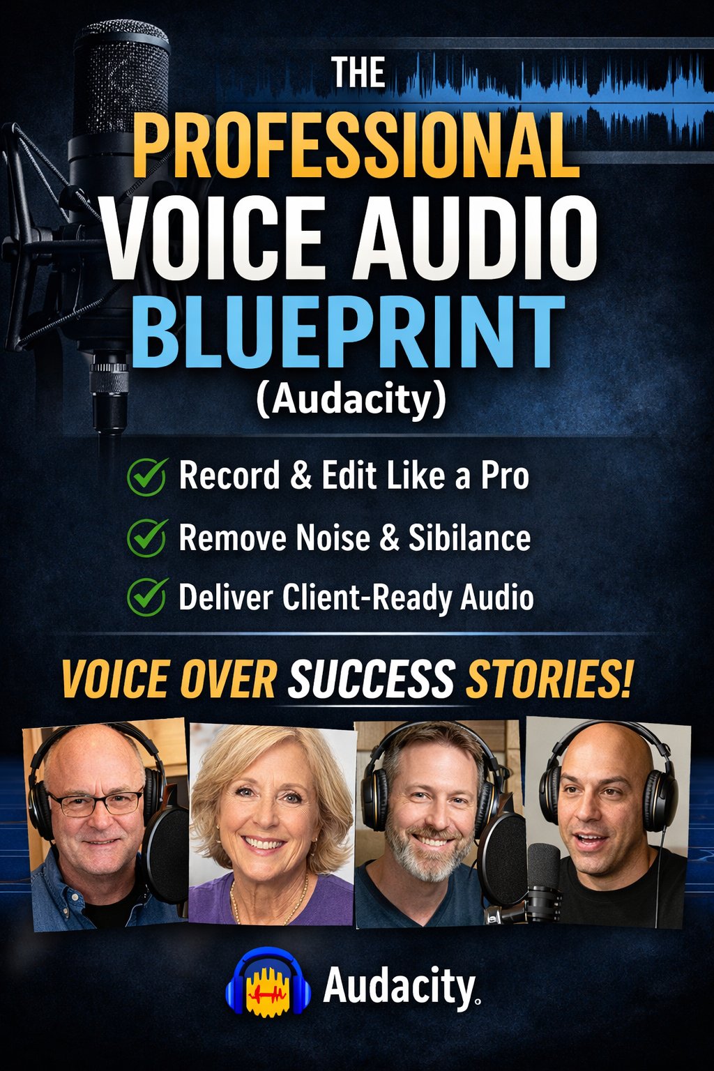 The Professional Voice Audio Blueprint (Audacity) product image (1)