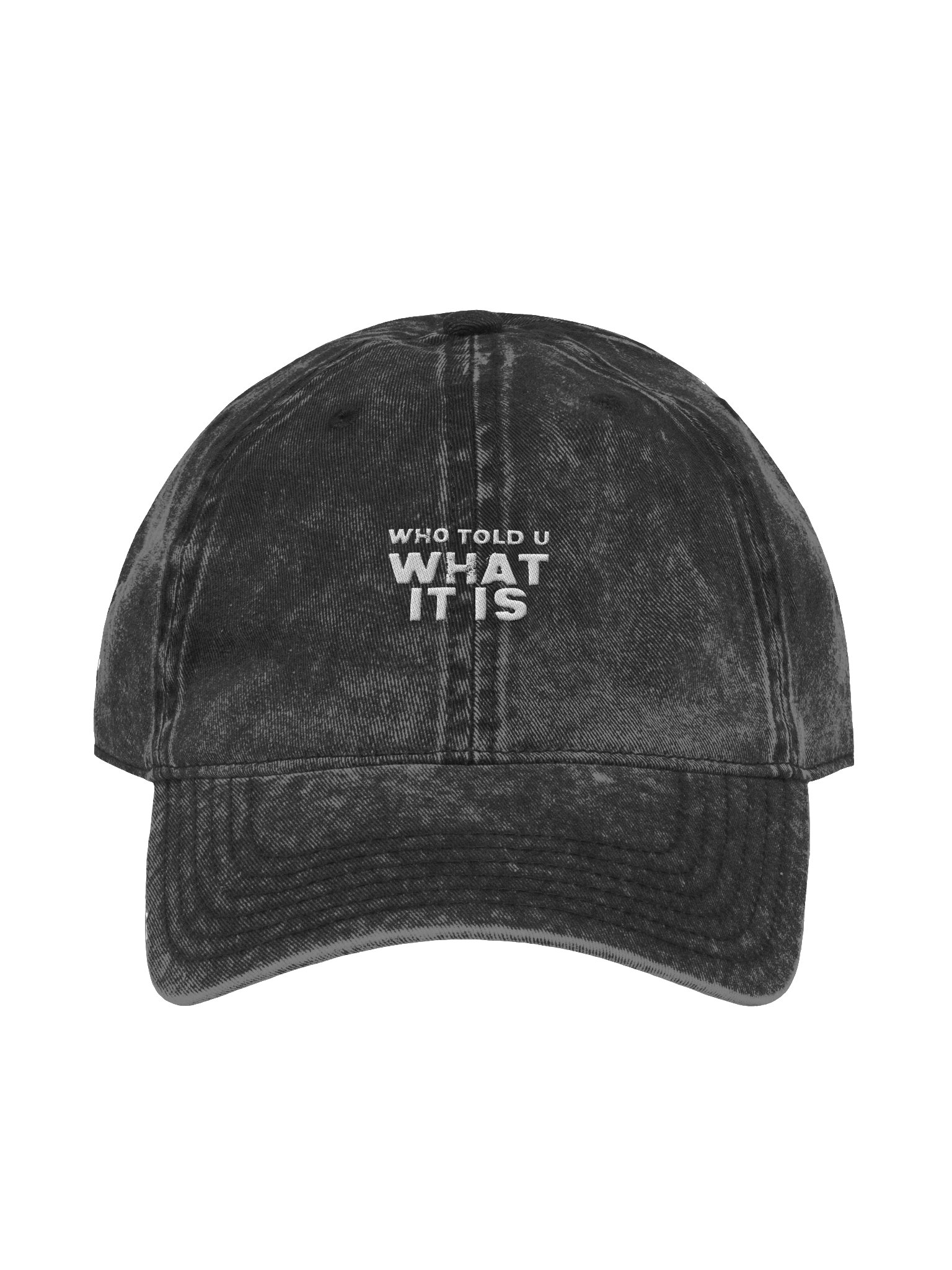 Who Told U What It Is Vintage Dad Hat product image (1)