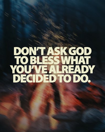Surrender starts with letting God direct our steps, not just inviting Him into the ones we’ve already chosen.