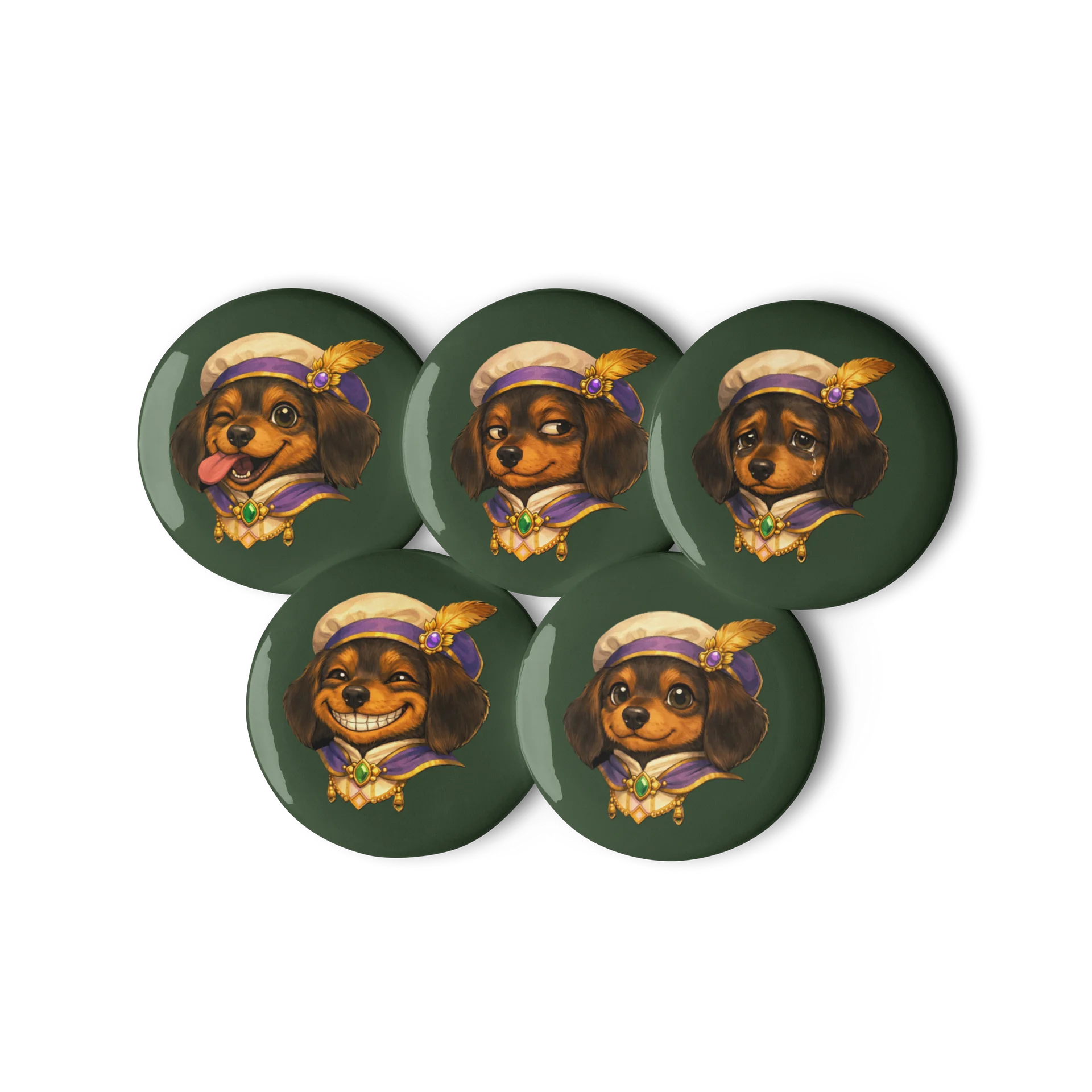 Kingdoms Herald Pin Button Set product image (2)