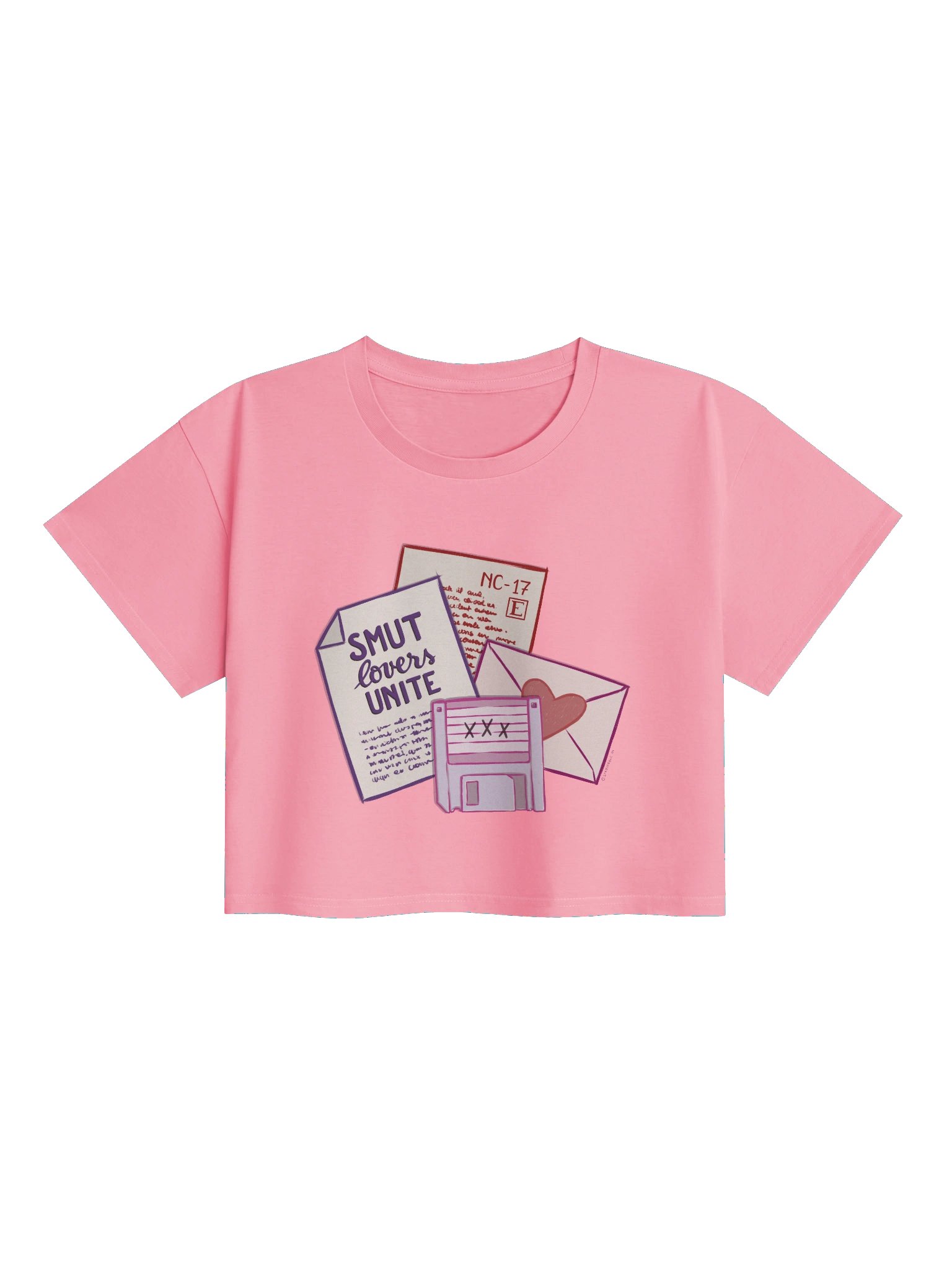 crop top : smut lovers unite product image (1)