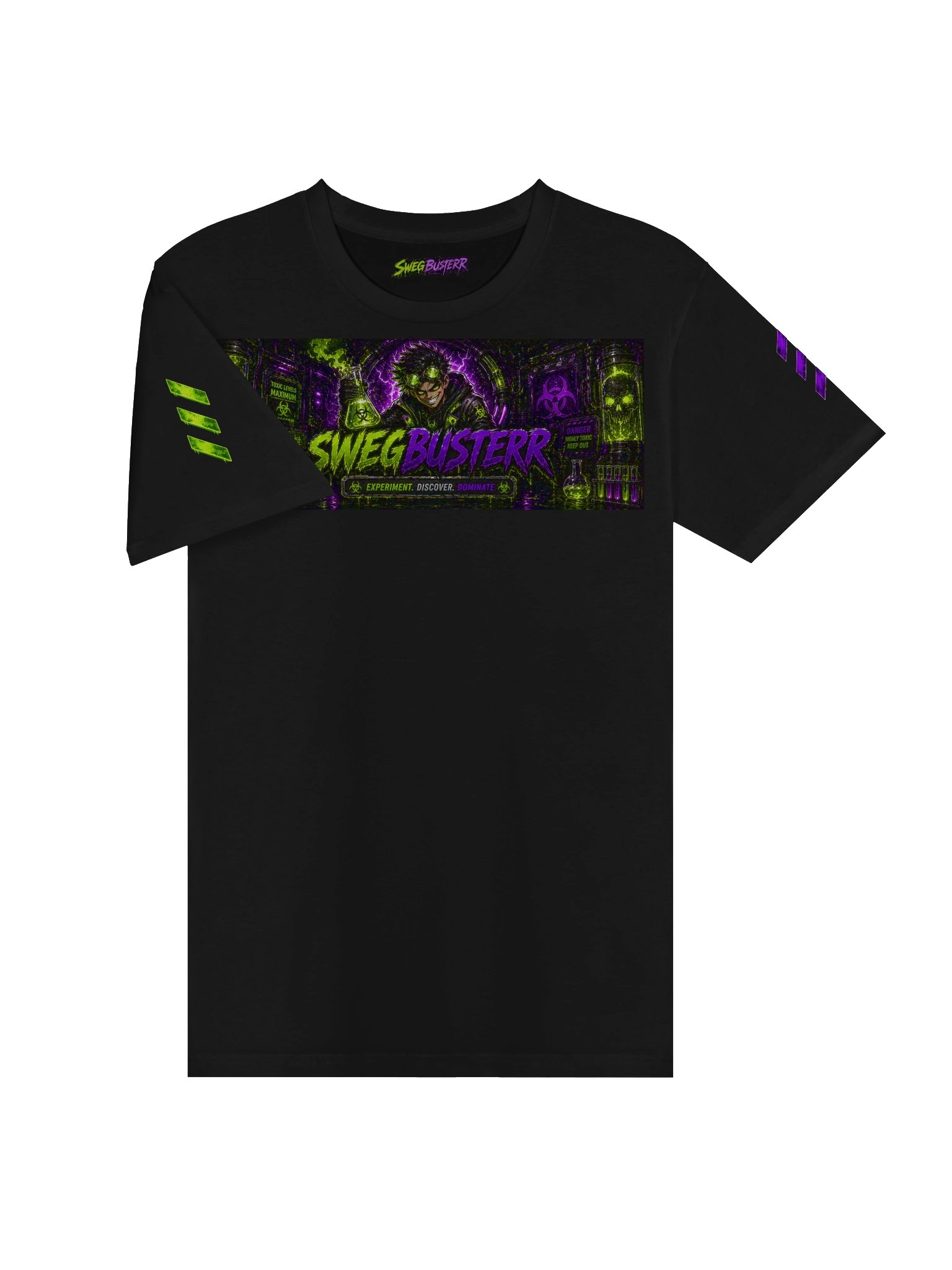 SWEGBUSTERR Neon Toxic Lab Tee product image (3)