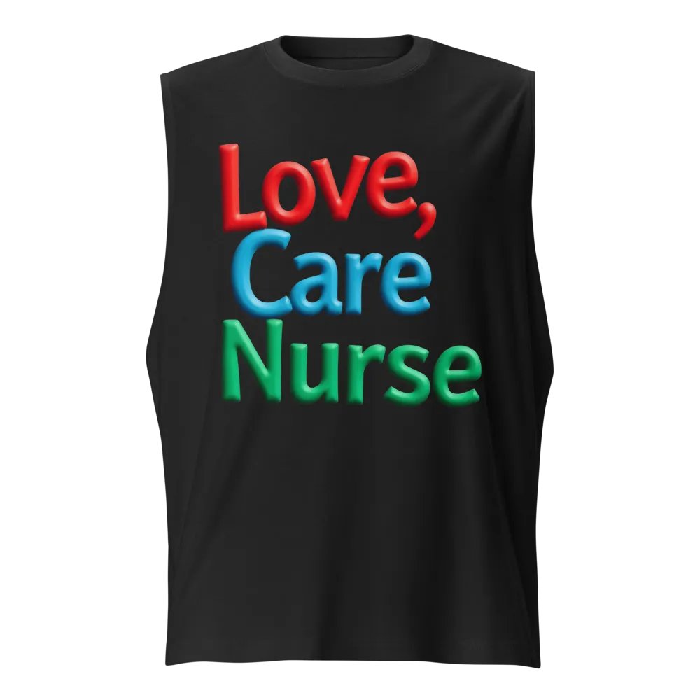 Love Care Nurse Muscle Tank product image (1)