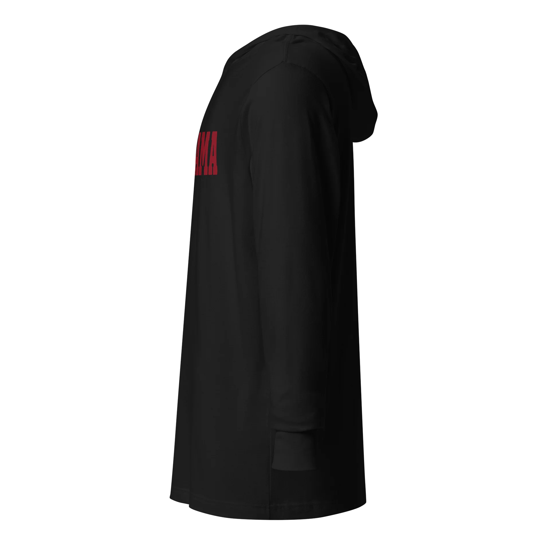 Black Alabama Unisex Hooded Tee product image (8)