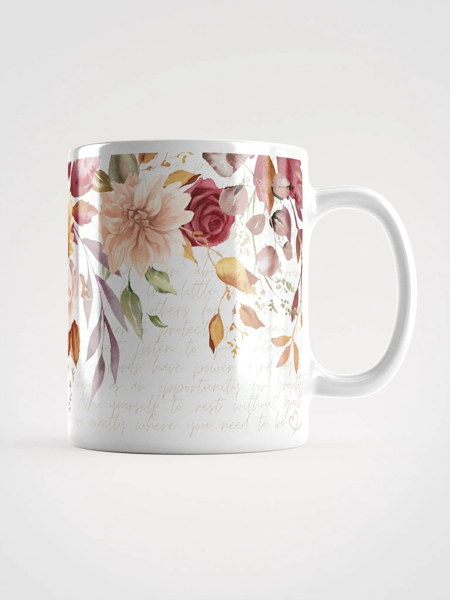 FLOWERS AND AFFIRMATIONS MUG product image (2)