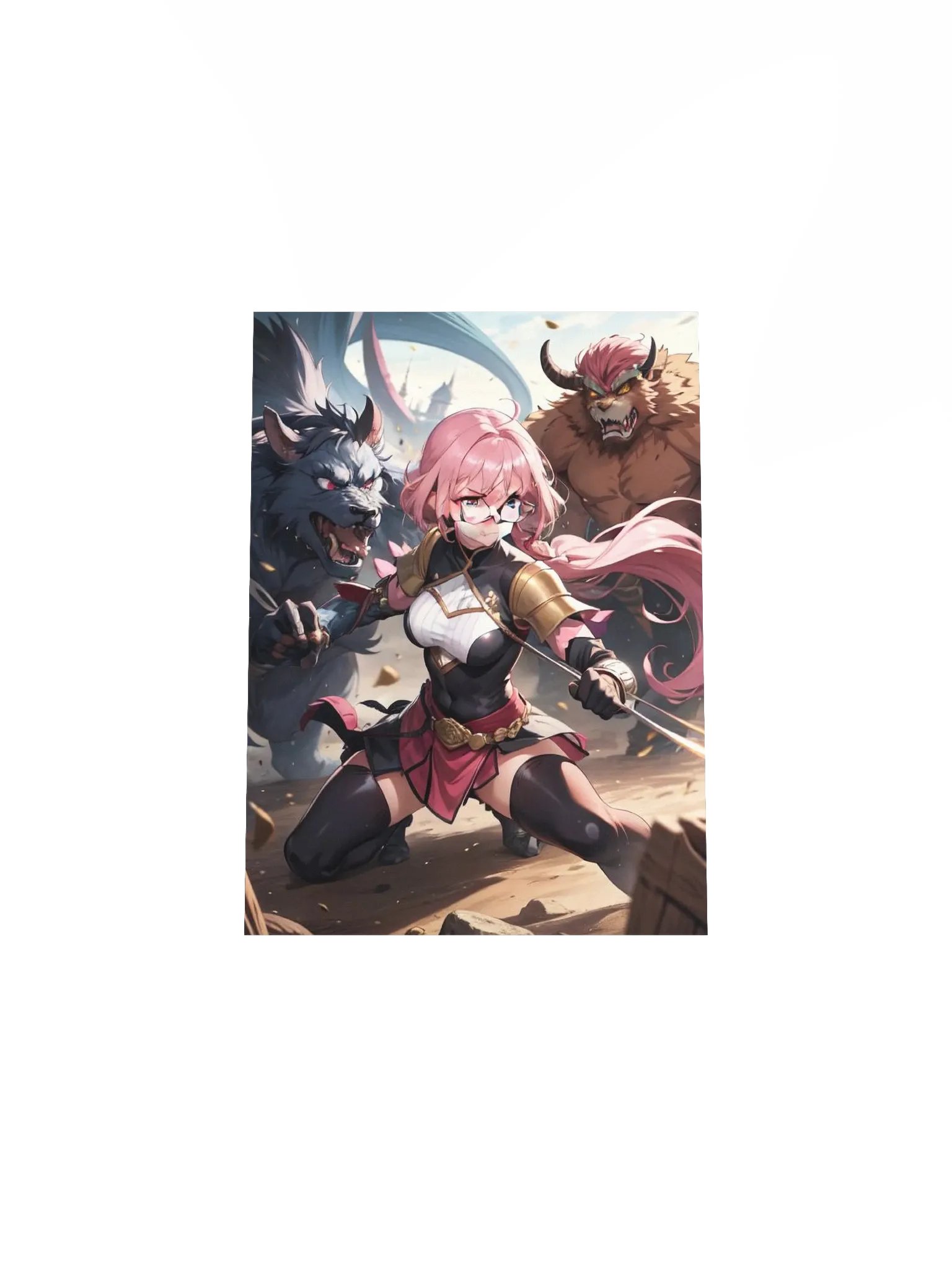 Pink K Warrior Poster product image (34)
