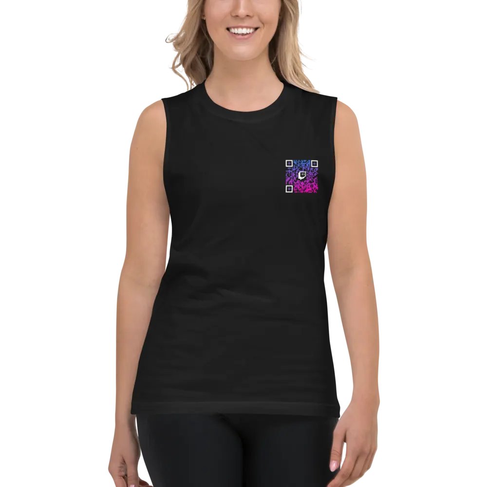 MA Twitch QR Code Muscle Tank product image (3)