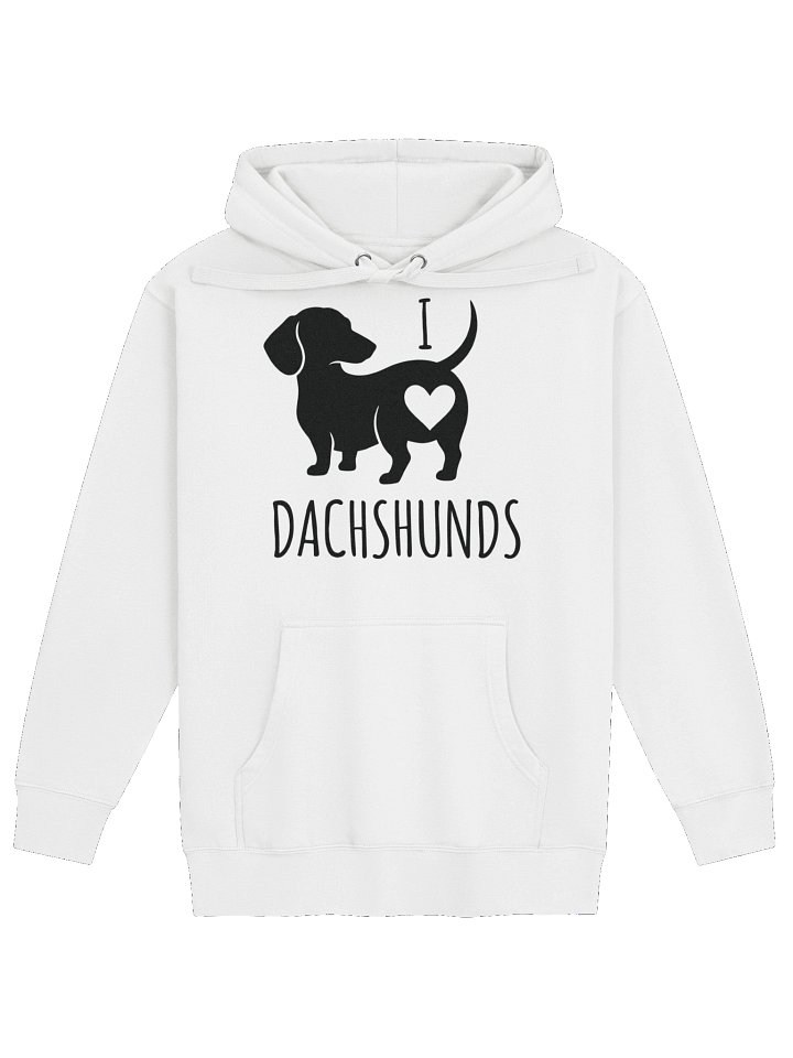 I LOVE DACHSHUNDS hoodie product image (45)