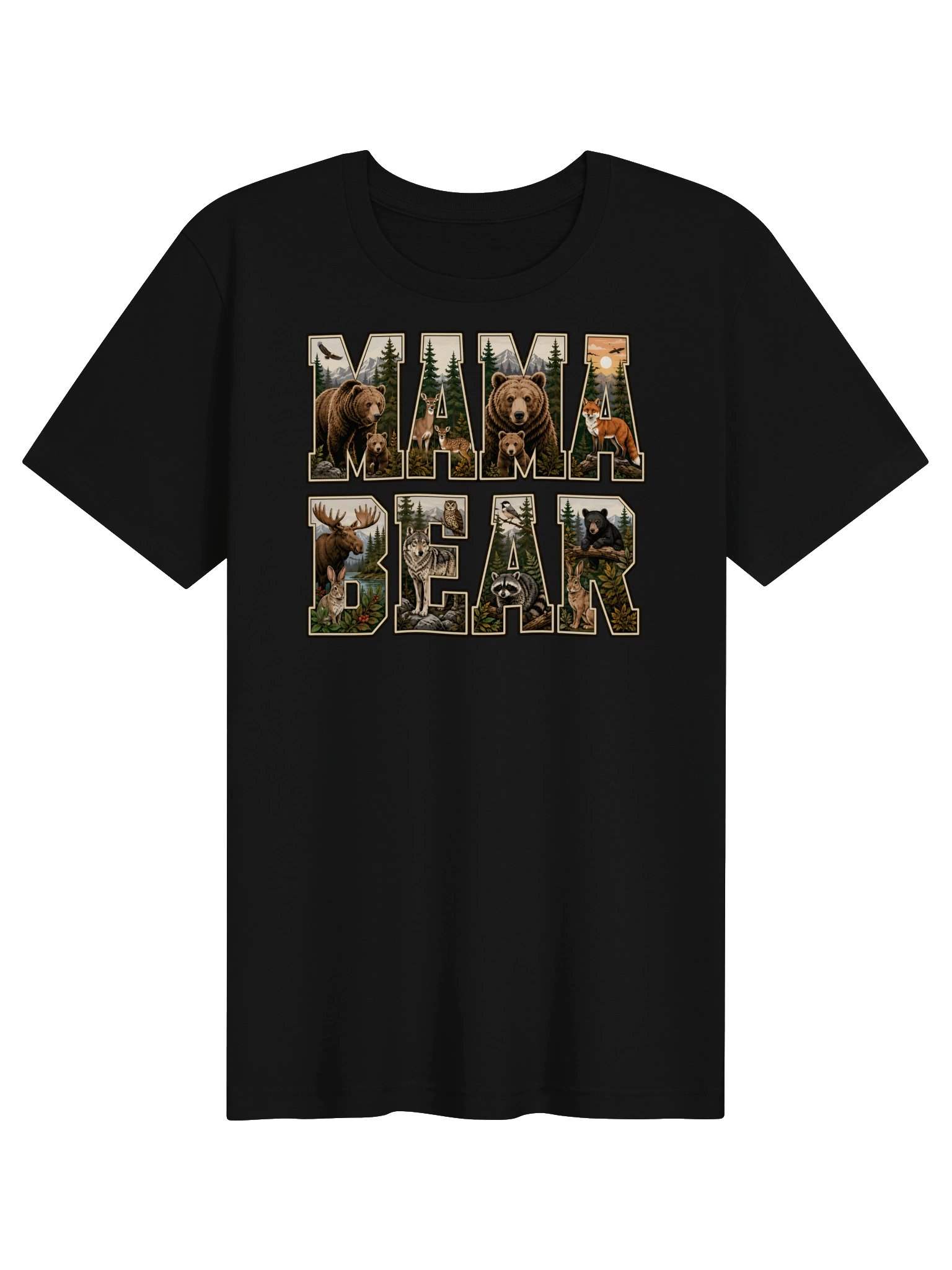 MAMA BEAR - Mom's paired shirt product image (8)