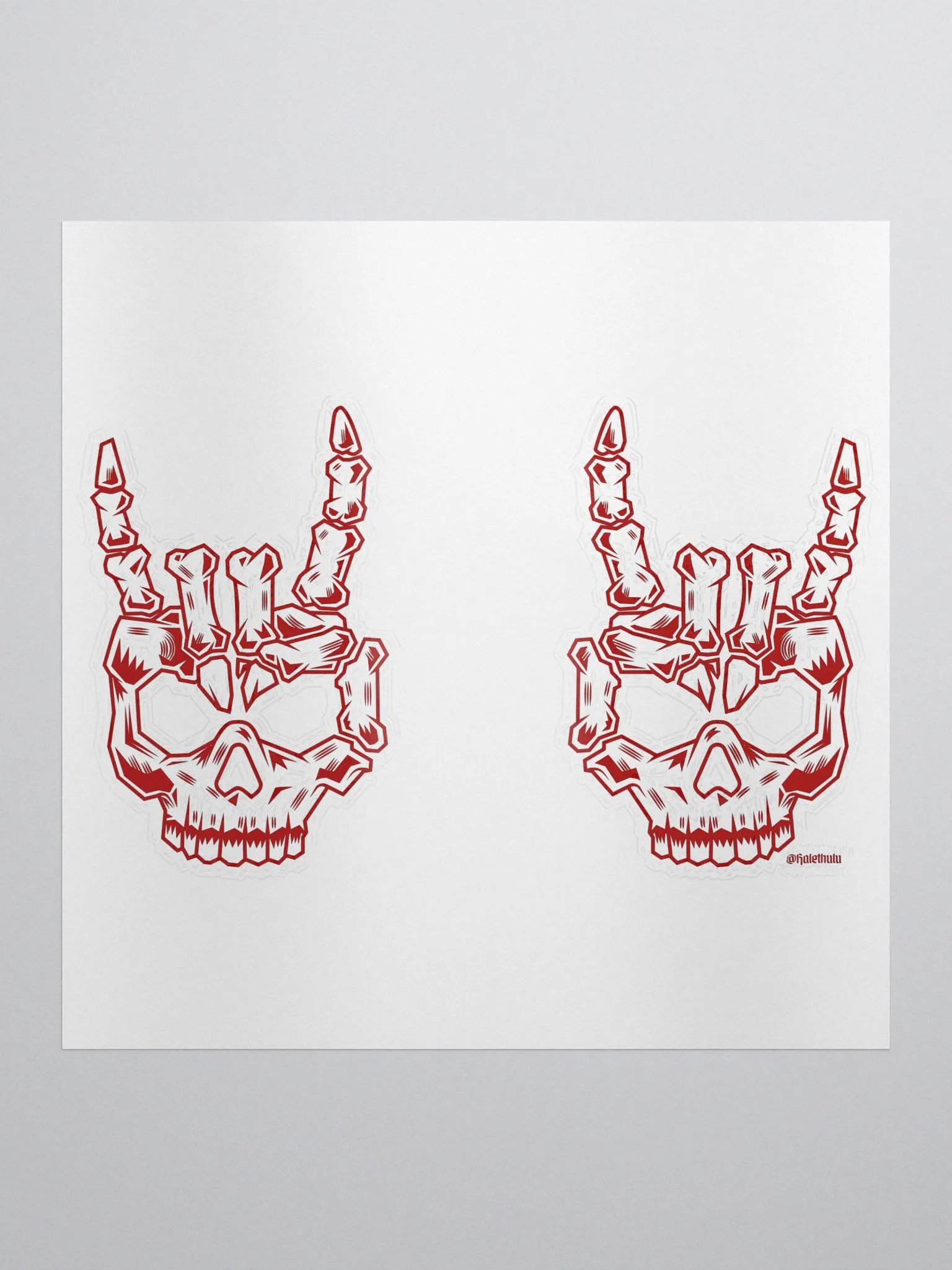 Demon Skull | Sticker product image (1)