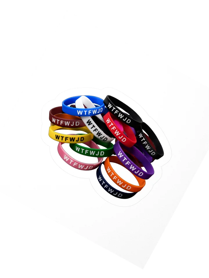 WTFWJD Colorful Wristband Sticker product image (5)