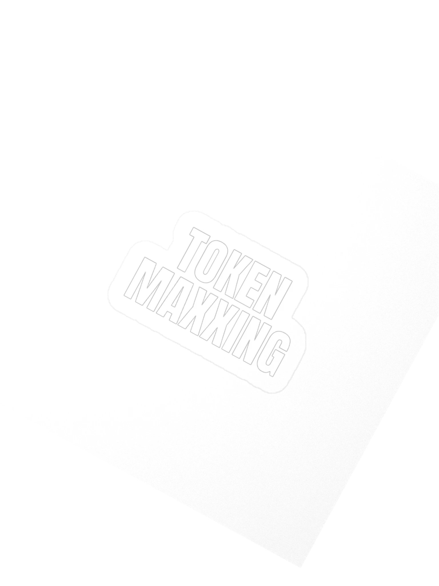 STICKER - TOKENMAXXING product image (2)