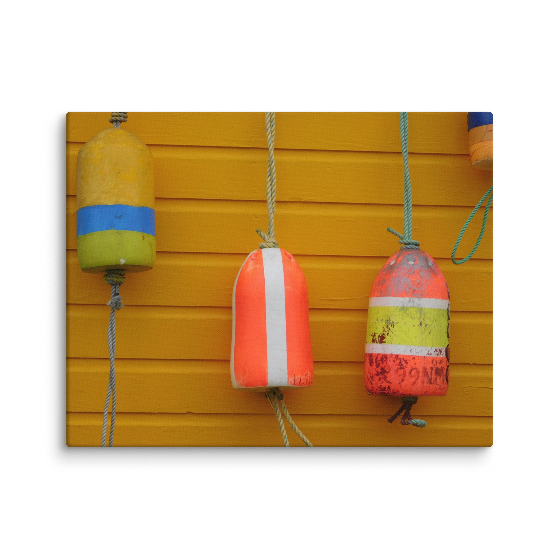 Fun orange buoy canvas product image (1)