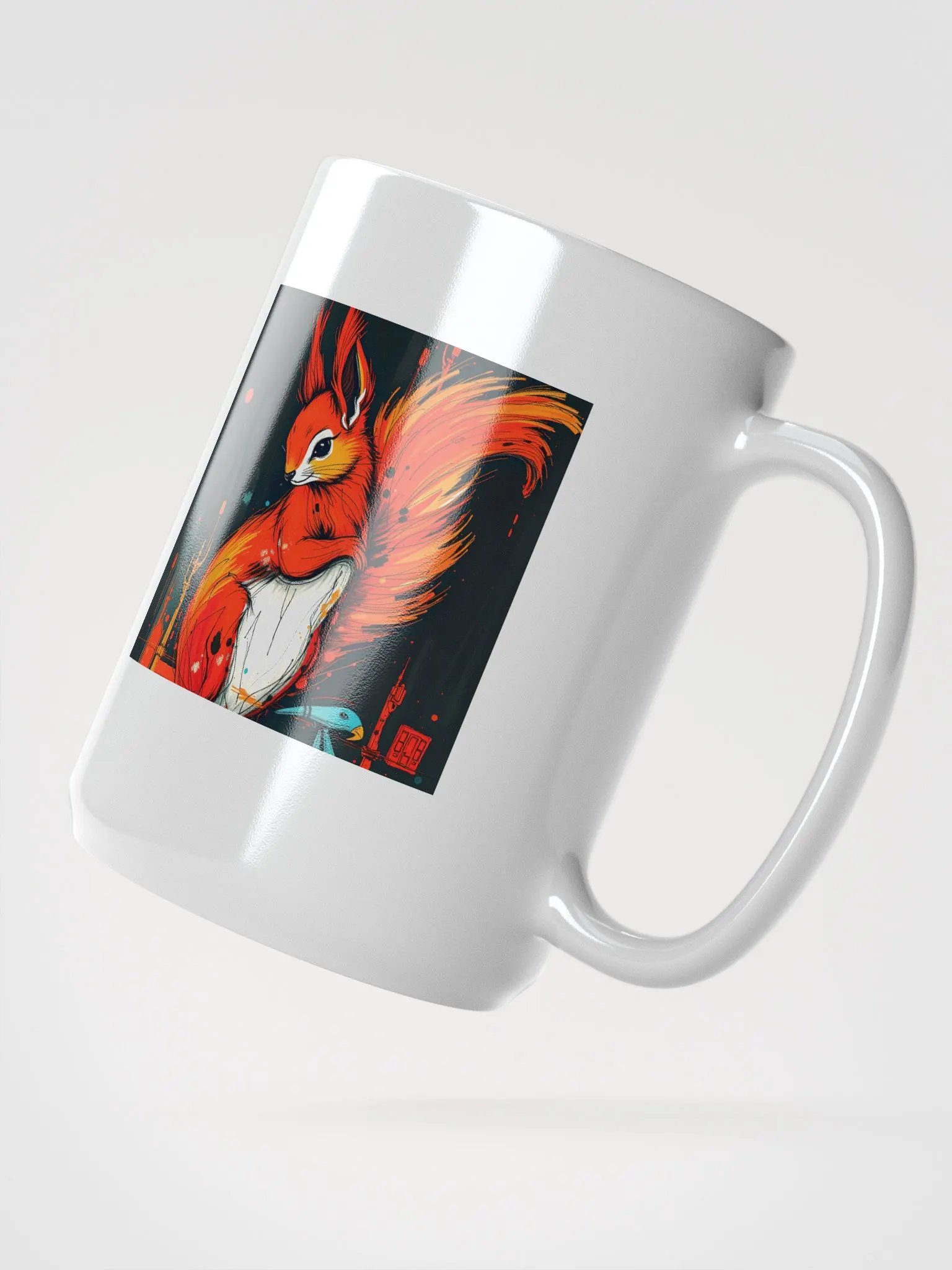 Vibrant Squirrel Fantasy Mug product image (2)