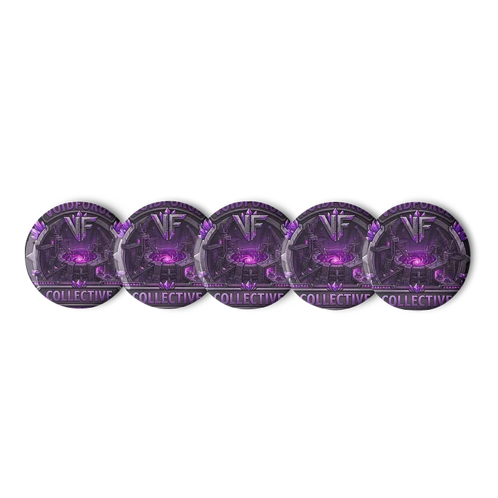 Voidforge Collective Pin Button Set product image (1)