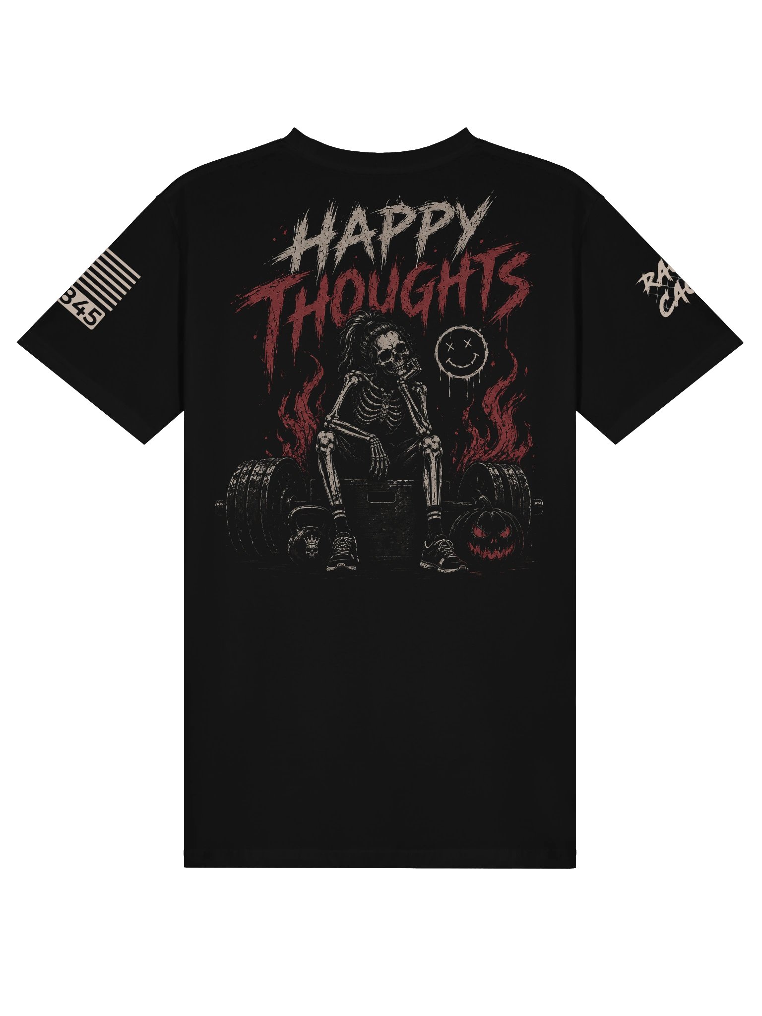 HAPPY THOUGHTS - Heavyweight Graphic Tee — The Spooky Szn Drop product image (2)