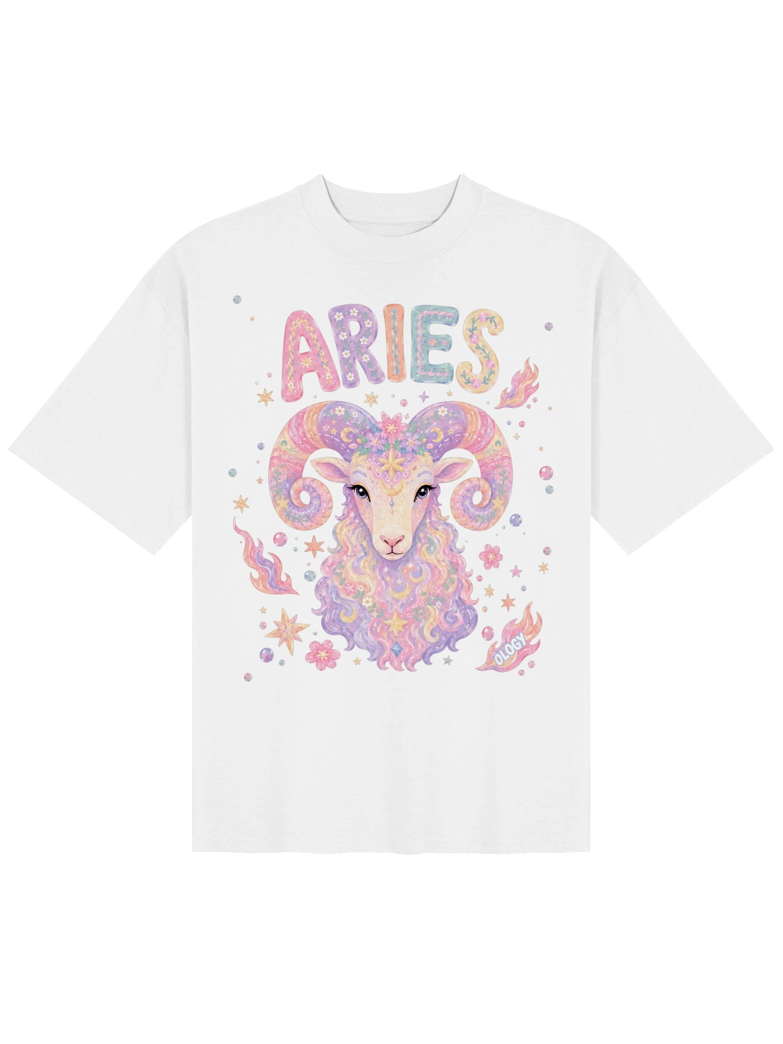 Aries Astro Pop Oversized Tee product image (10)