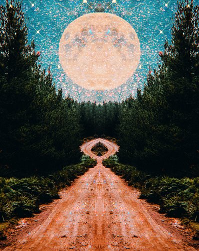 When you come to a fork in the road, take it..

#existentialism 
#surrealism 
#digitalcollage 
#dreamcore