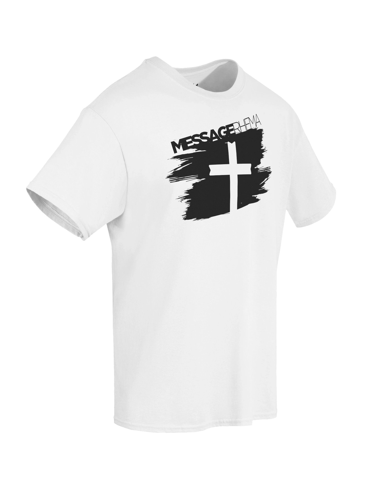 Message Rhema - Cross n' Paint graphic T-shirt WHT product image (6)