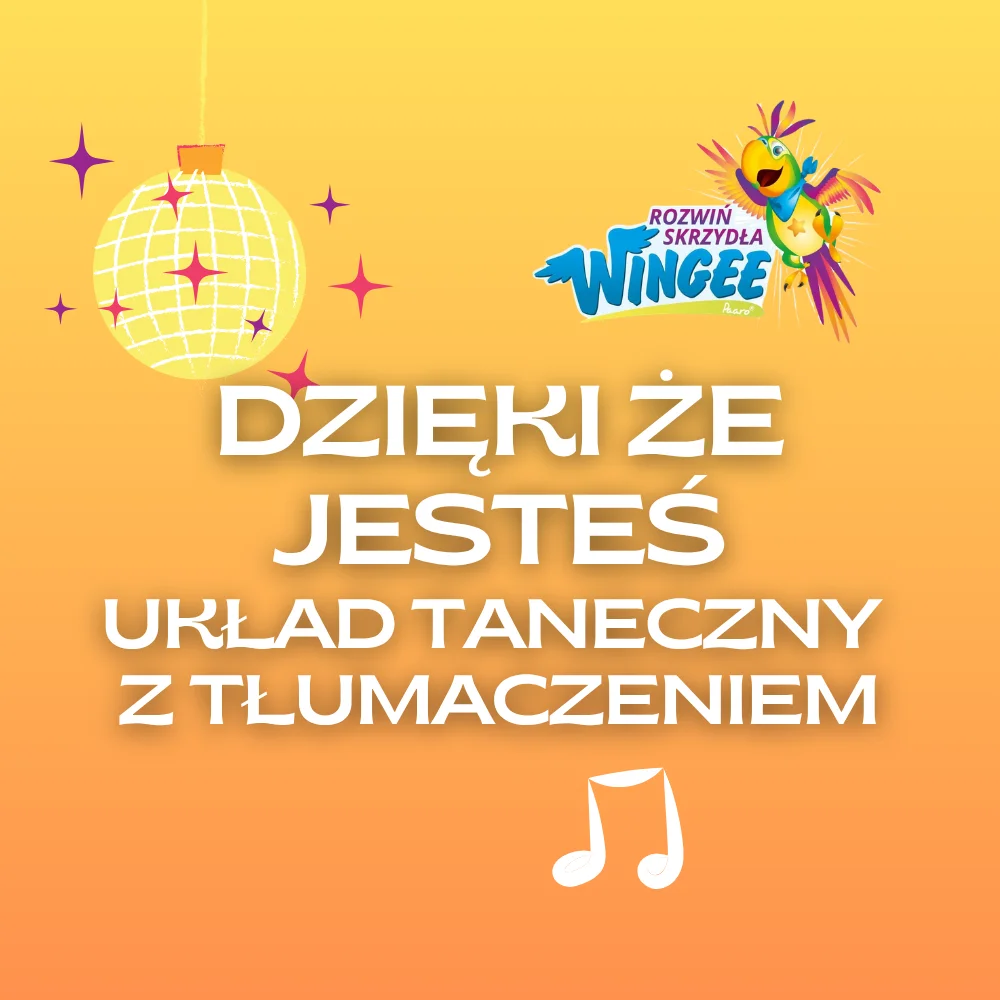 Dzięki że jesteś - układ taneczny z tłumaczeniem product image (1)