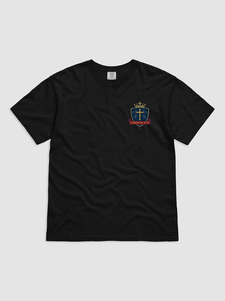 Christus Rex emblem tee product image (6)