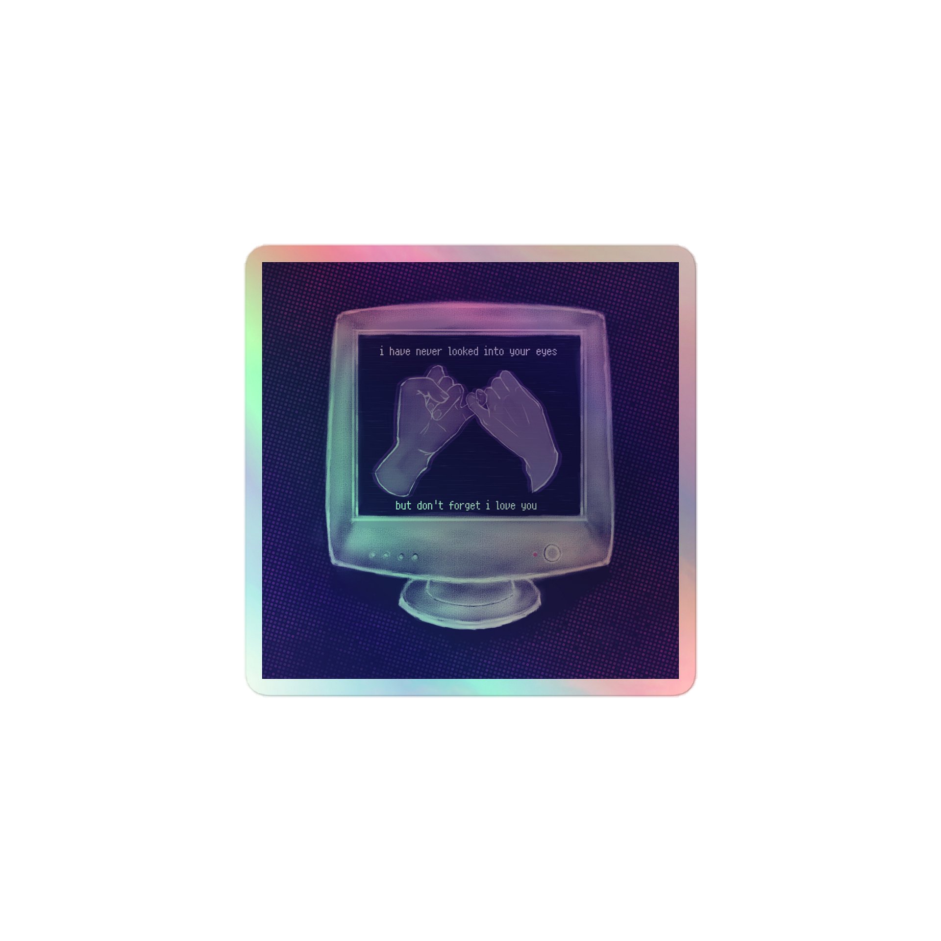 Internet Friend Sticker (SHINY!) product image (1)