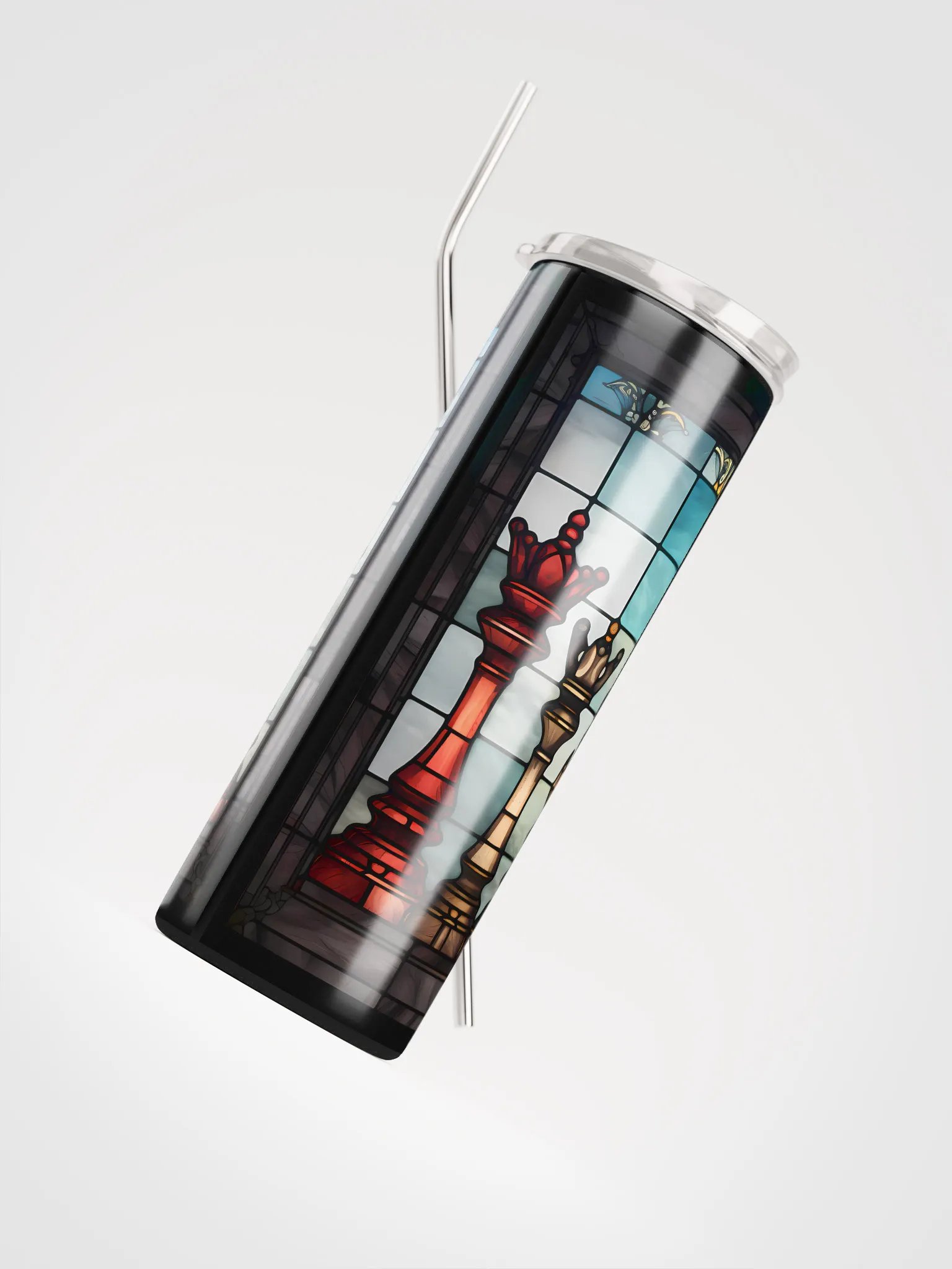 Checkmate Sky Stainless Steel Tumbler product image (4)