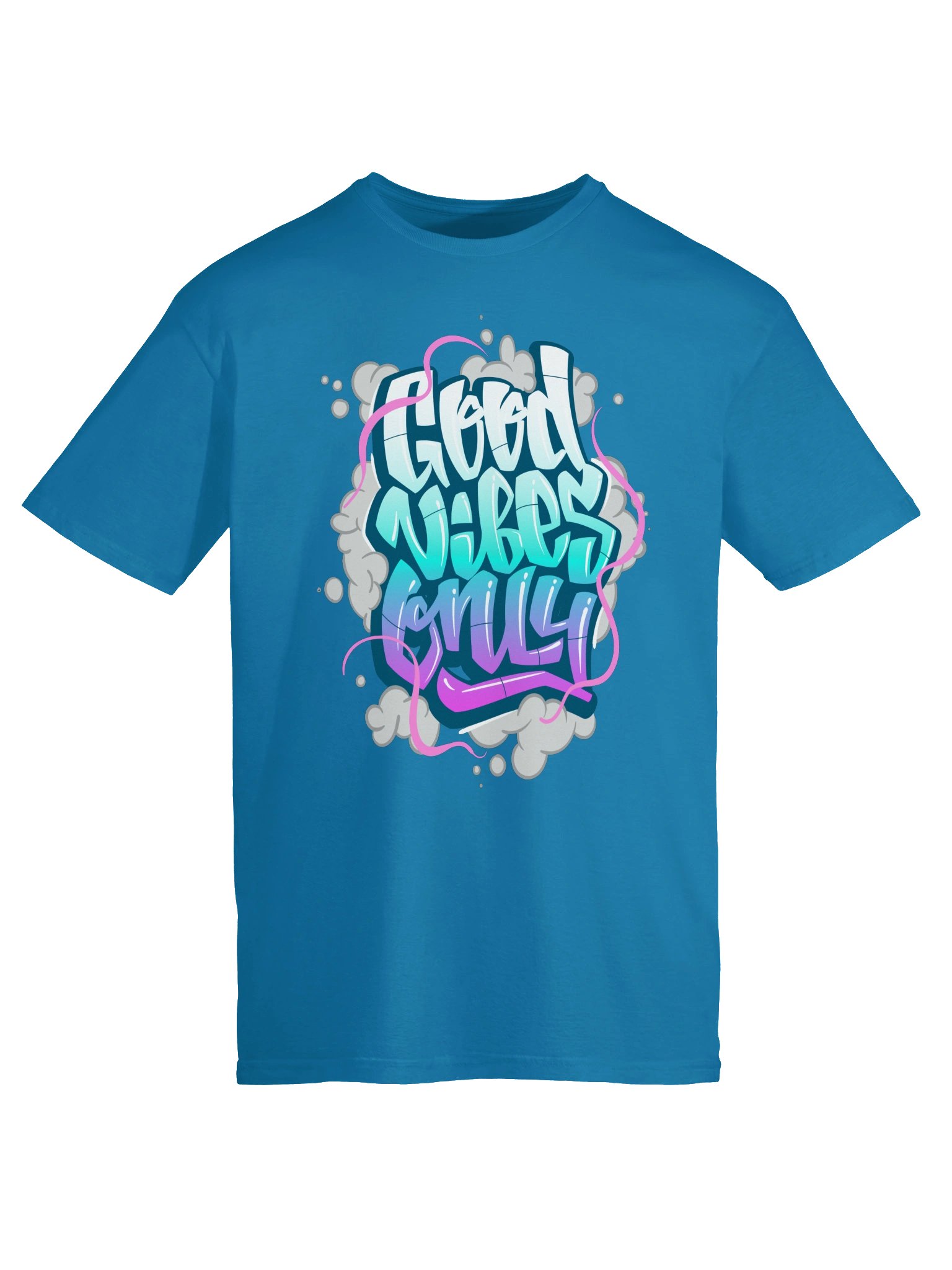 Good Vibes Only Graffiti Unisex T-Shirt product image (55)