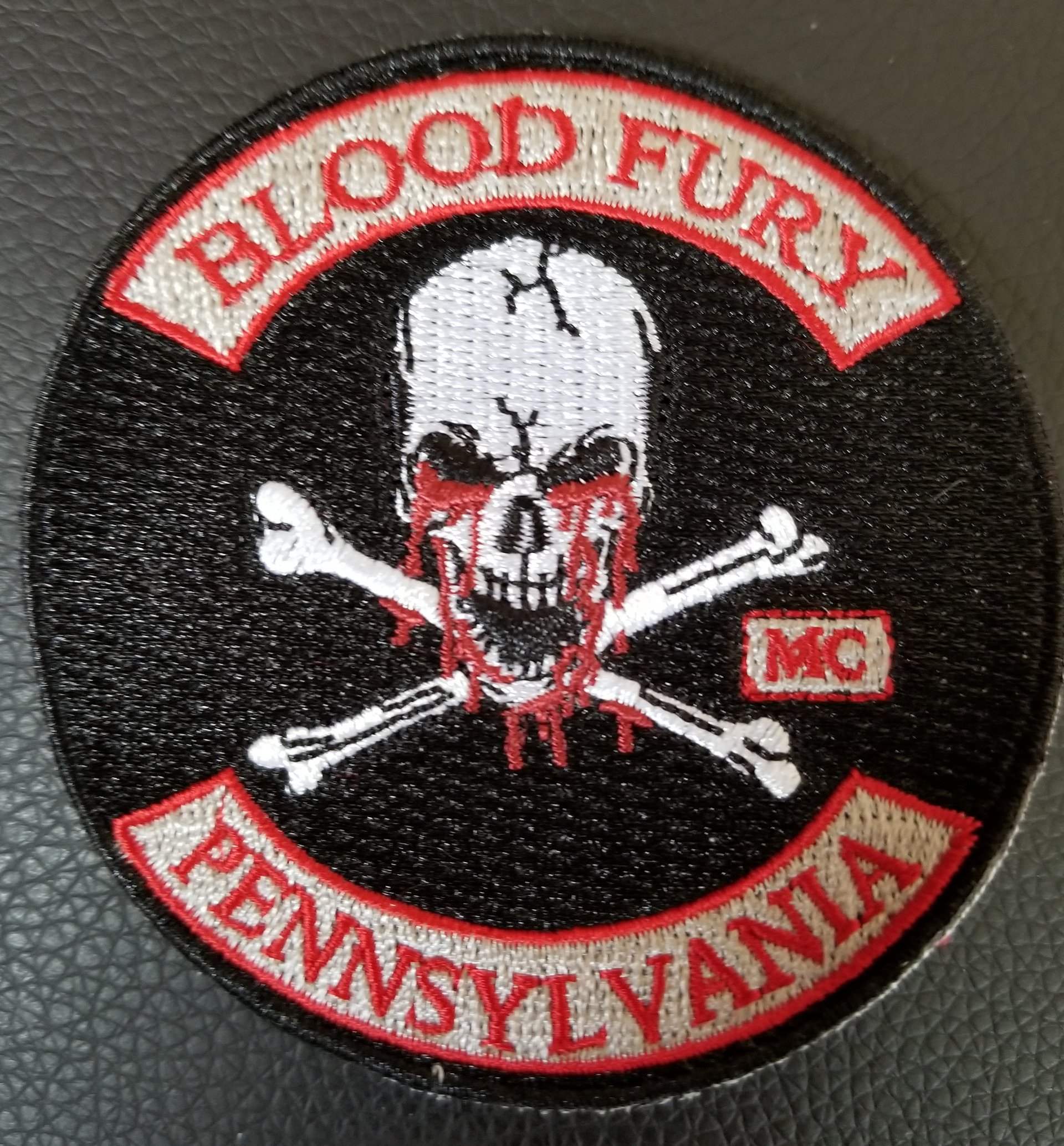 Blood Fury MC Patch - (MMM27 PREORDER ONLY) product image (1)