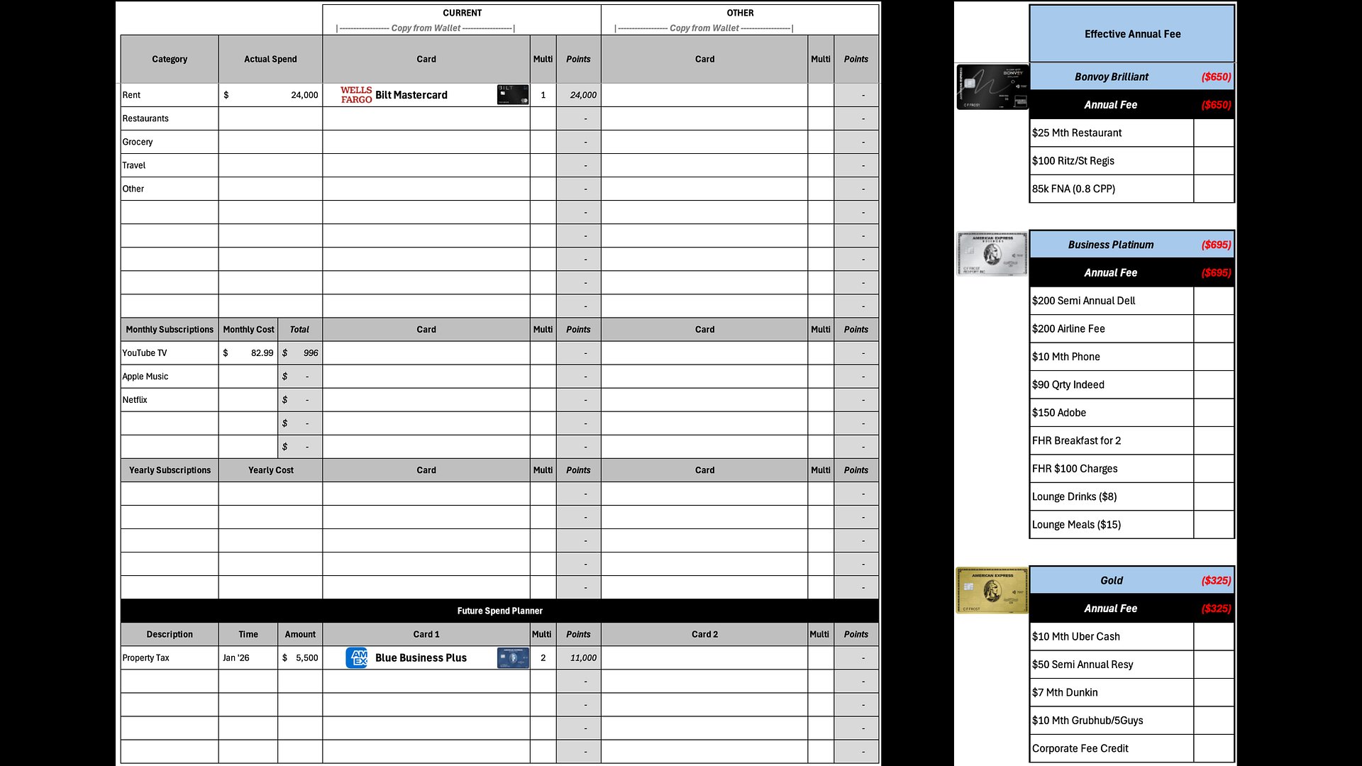 Credit Card Roadmapping Tool product image (4)