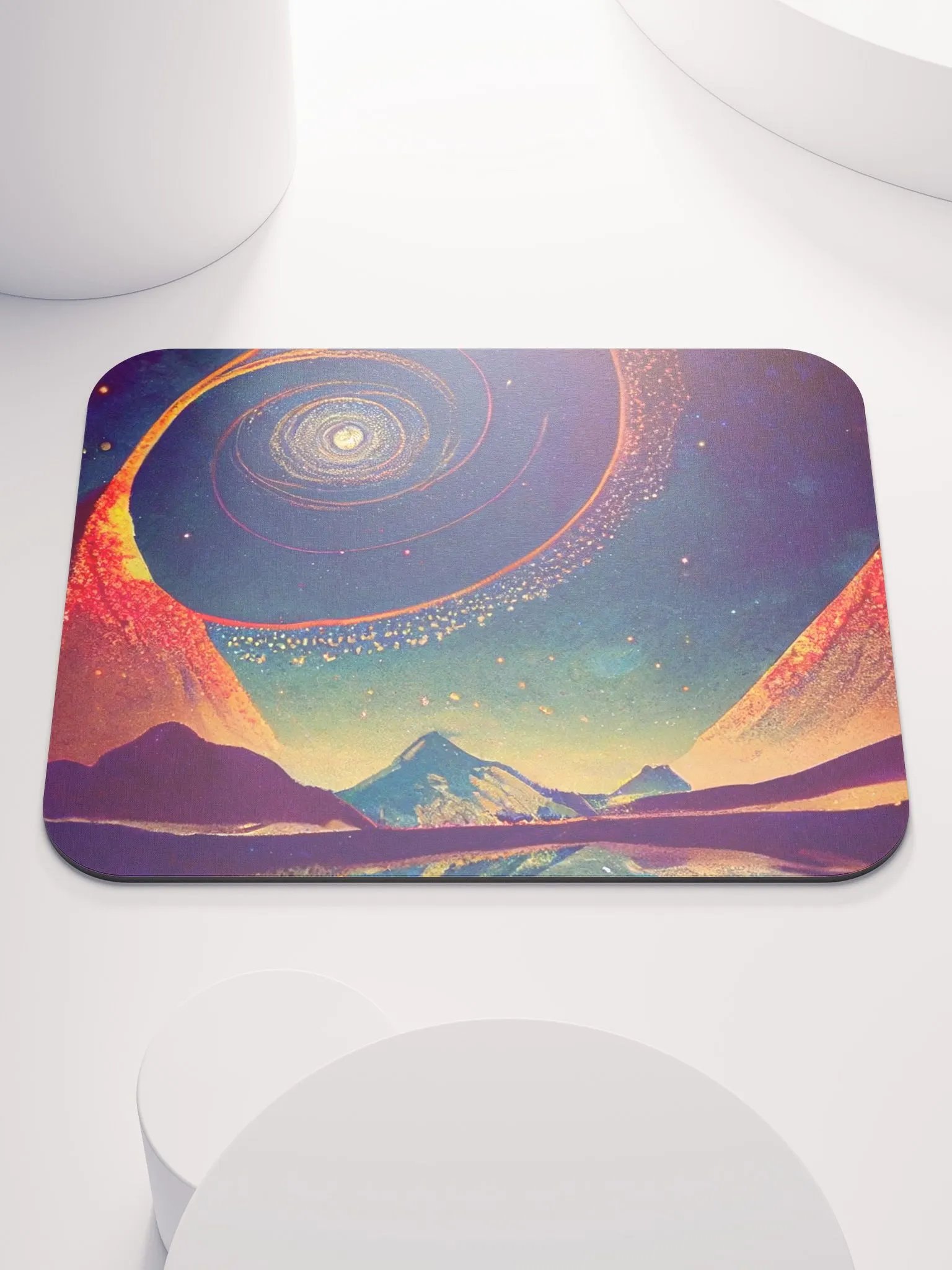 Galactic Reflection Mouse Pad product image (1)