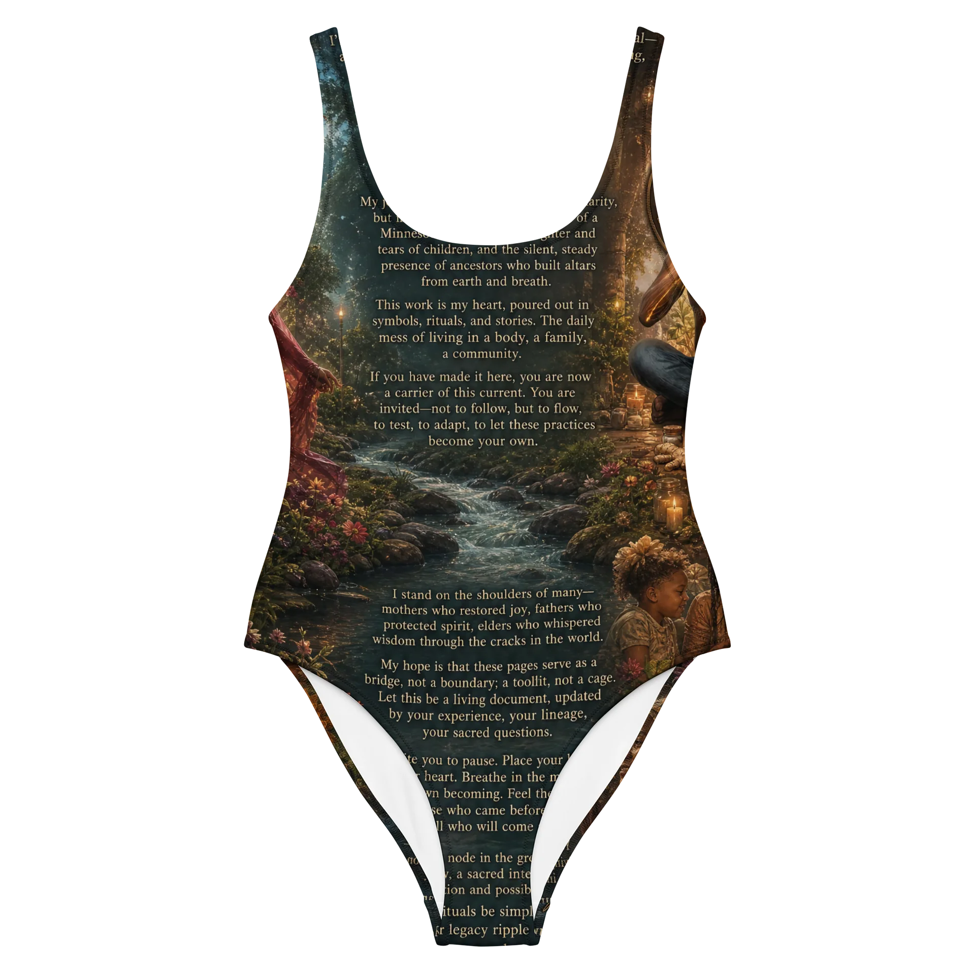 Sacred Flow All-Over Print Swimsuit product image (2)