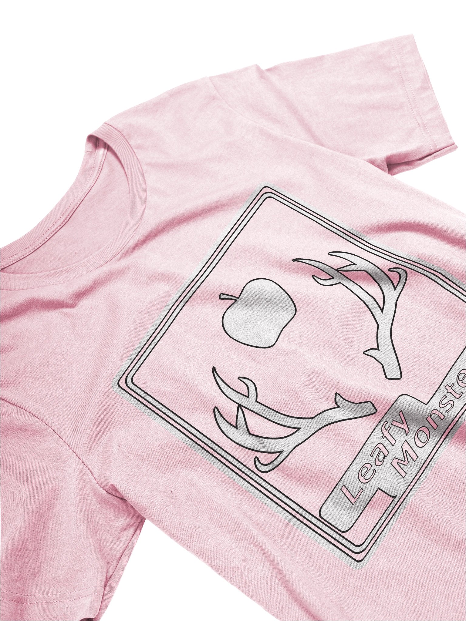Leafy Monstera Graphic Tee - Light Tees product image (3)