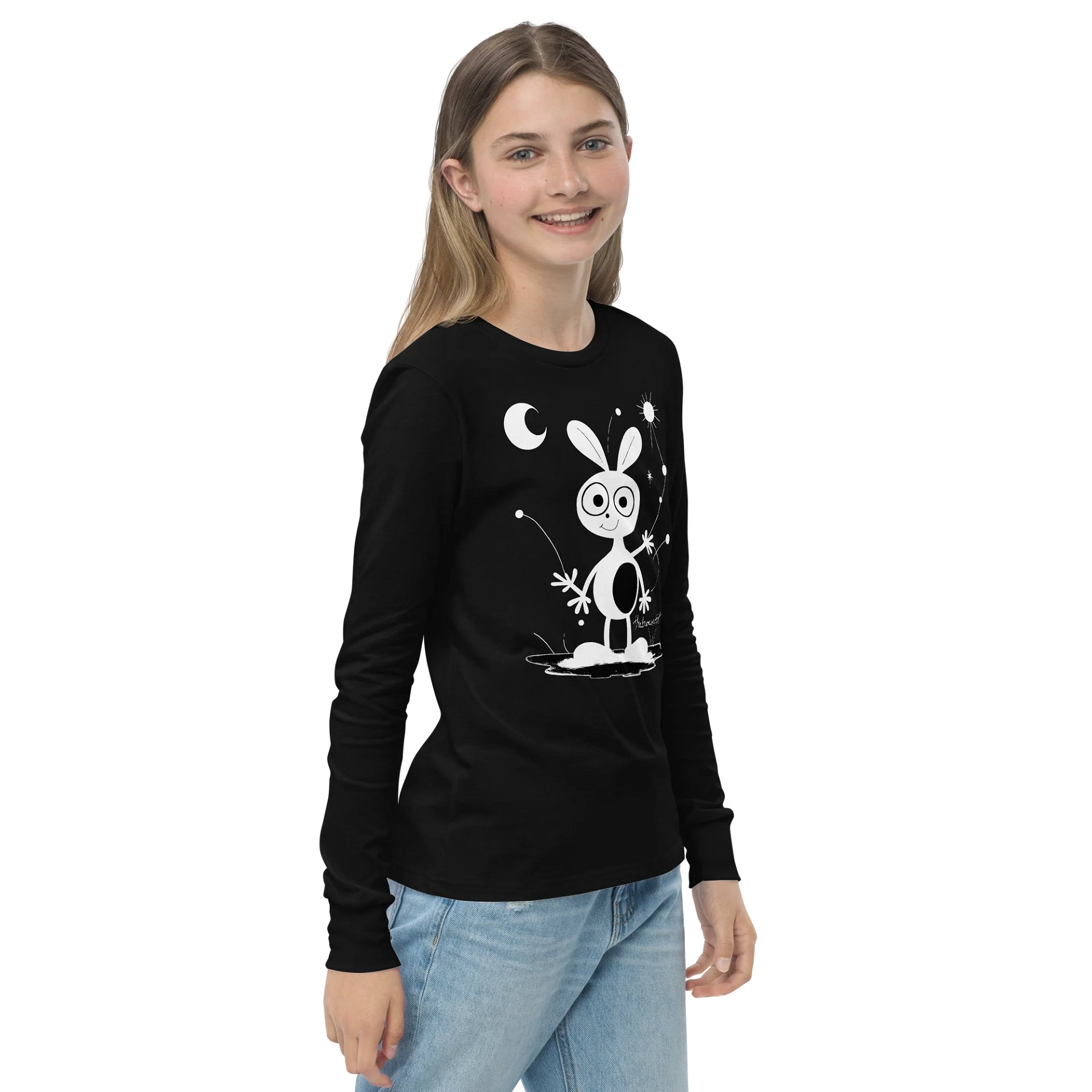 Bella+Canvas Youth Long Sleeve T-Shirt product image (4)