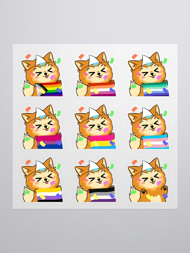 GhostDogVG Pride Stickers product image (1)