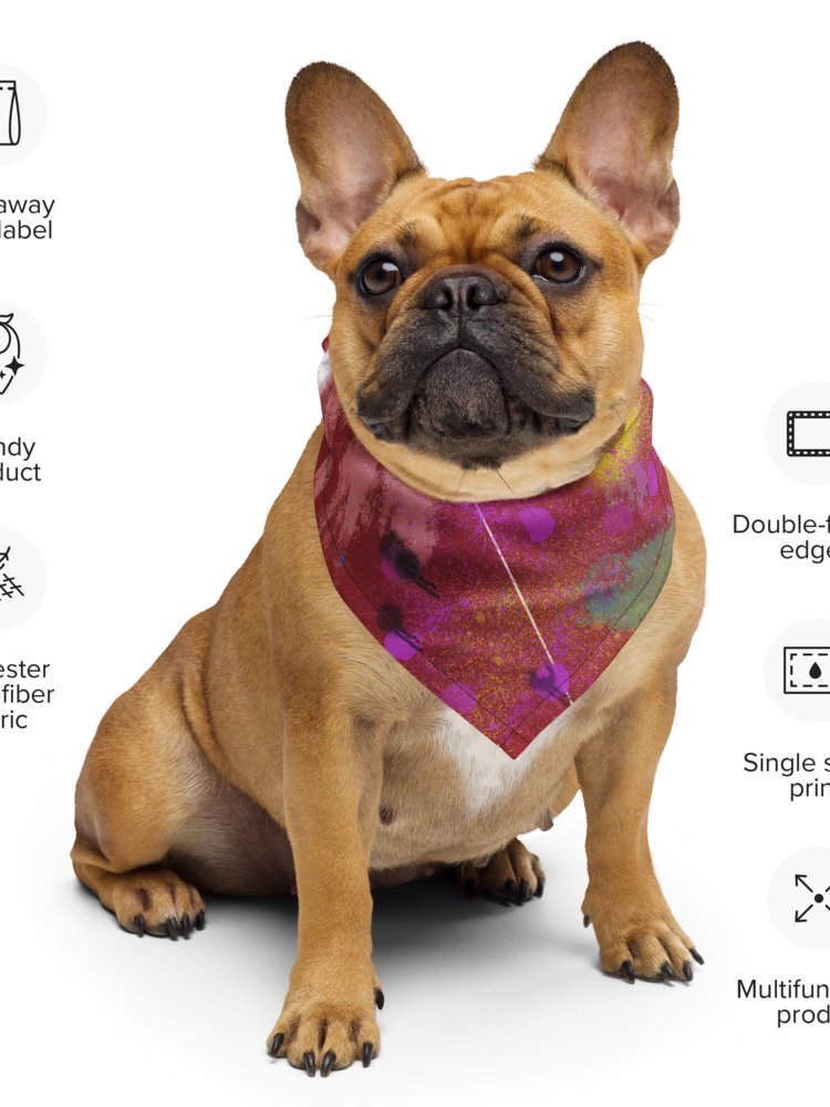 SplatterWear 'Radish' Bandana product image (6)