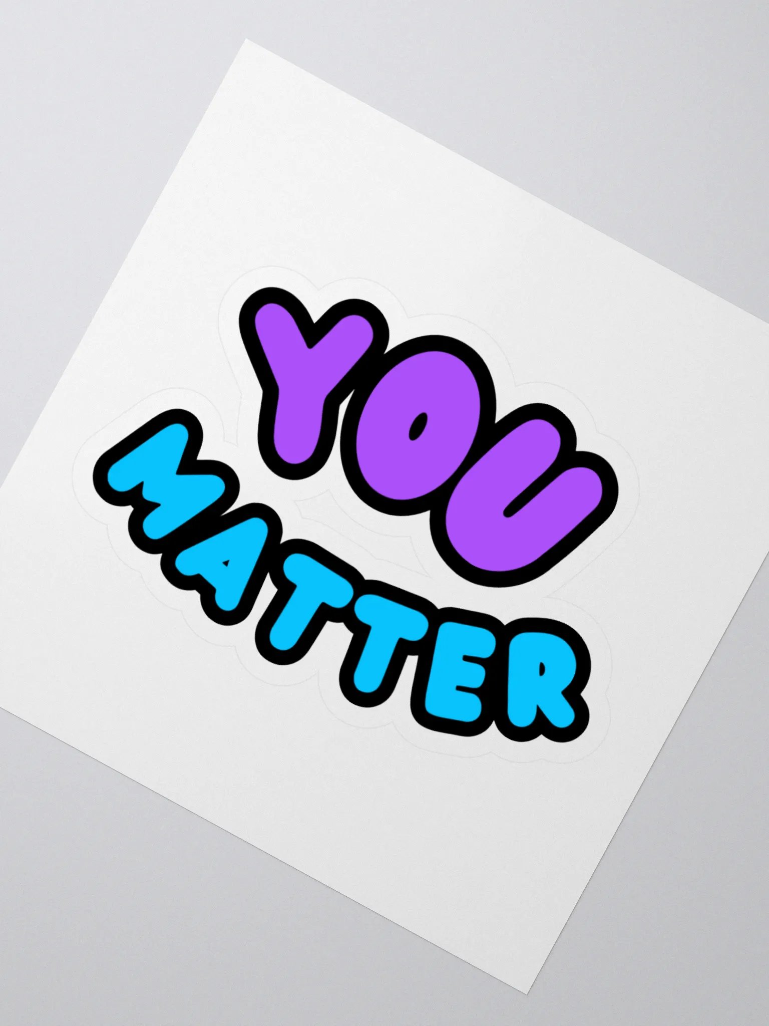 YOU MATTER Sticker product image (2)