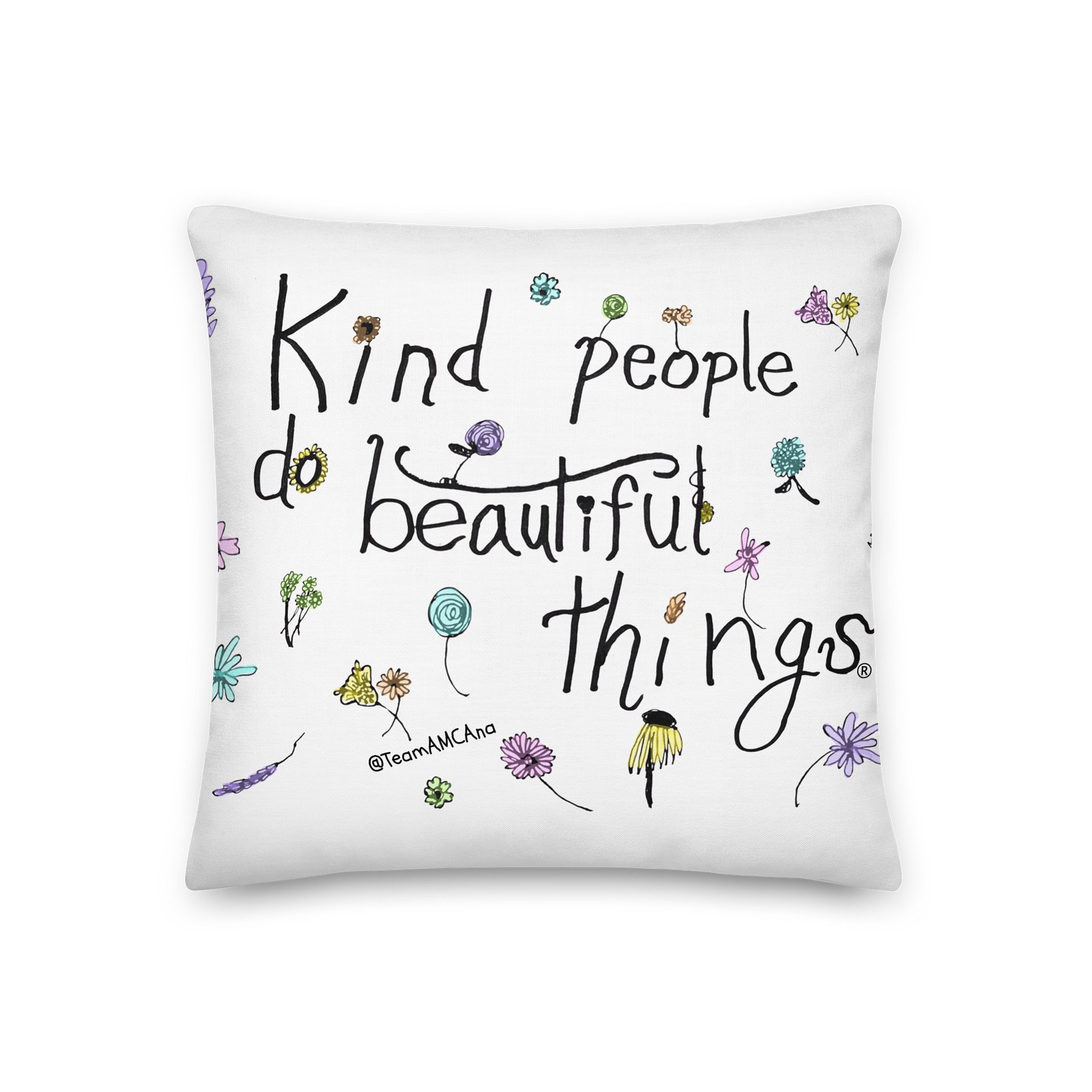 Ana's Wildflowers THROW PILLOW product image (1)